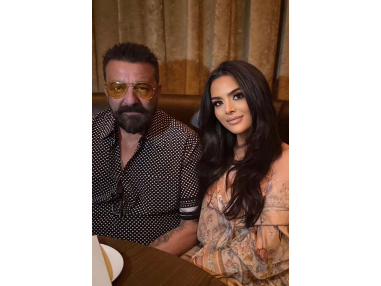Sanjay Dutt with his daughter Trishala (Image source: Instagram@duttsanjay)