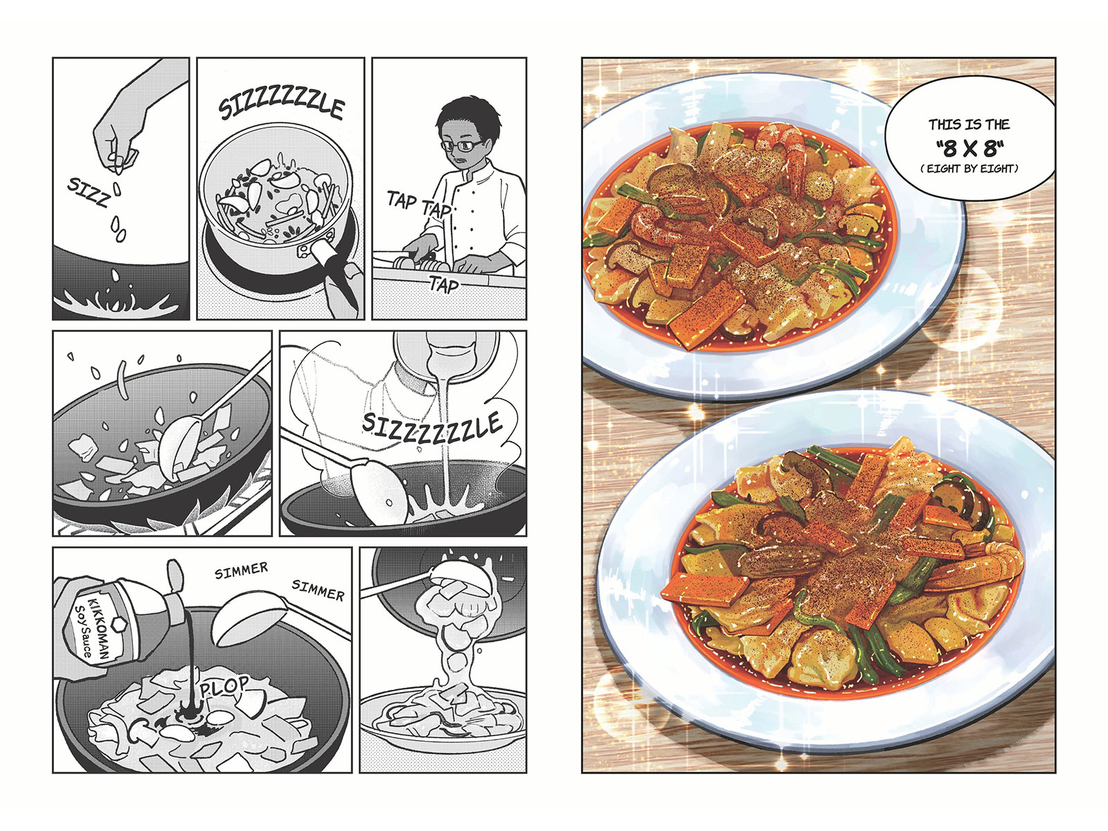 Storyline features a new concept dish for India named '8x8' combining eight spices with eight ingredients