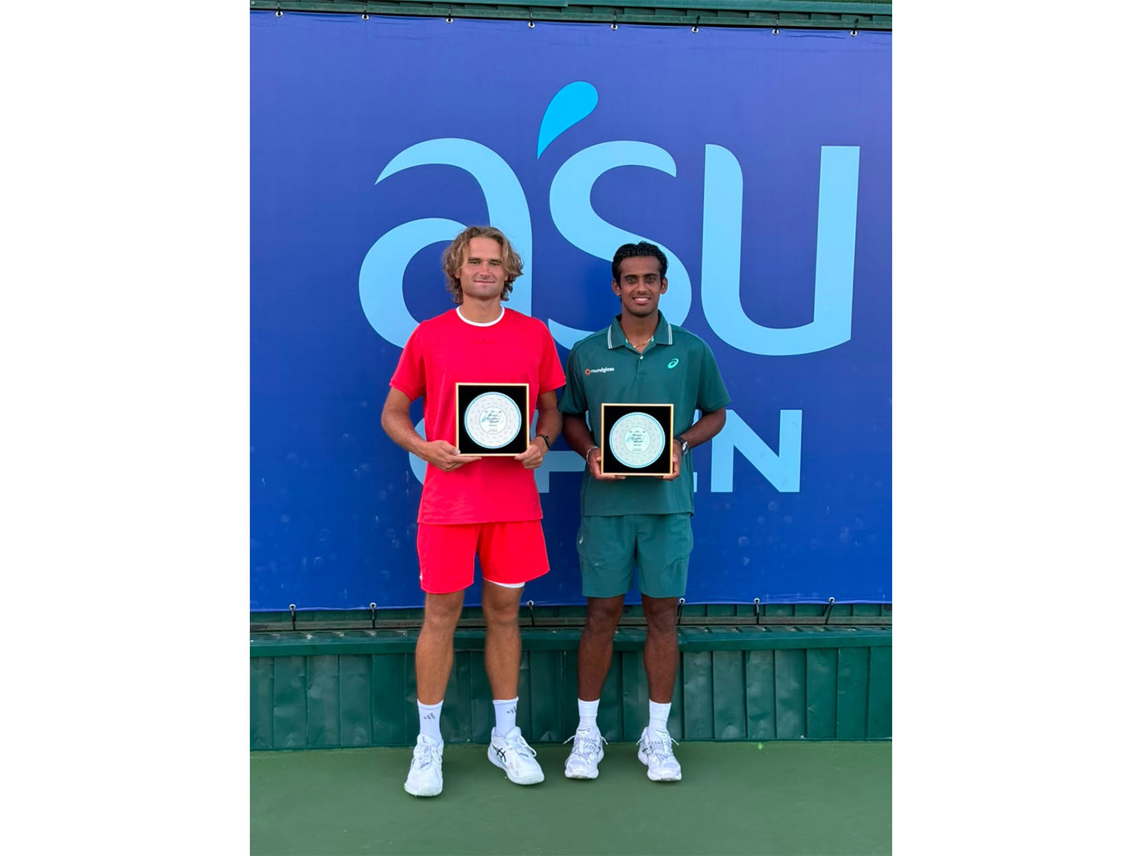 Martin Borisiouk (L) and Karan Singh (R). (Photo: RGTA)
