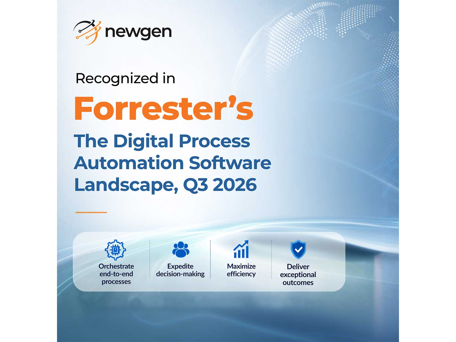 Newgen Software Recognized in The Digital Process Automation Software Landscape, Q3 2026