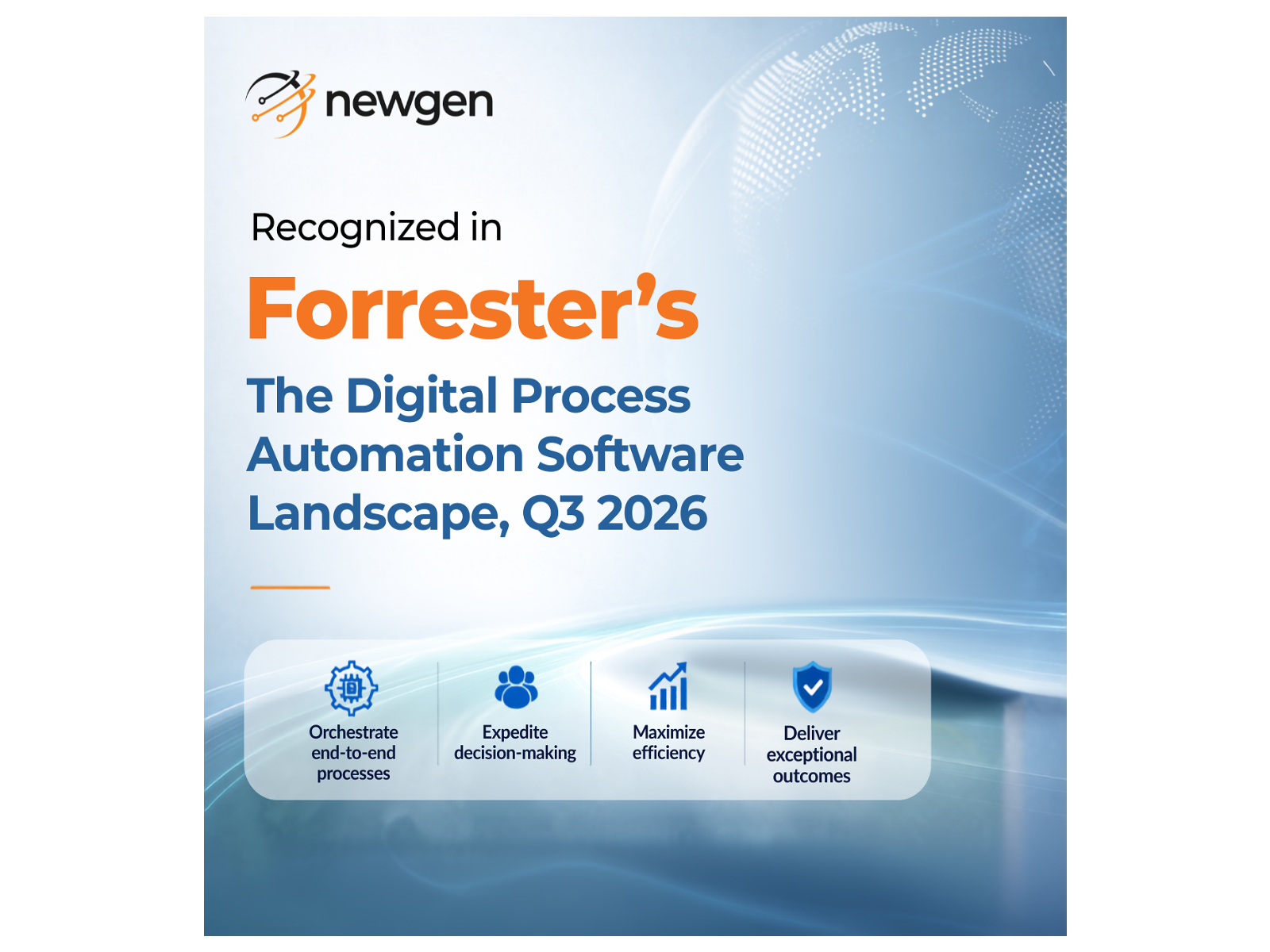 Newgen Software Recognized in The Digital Process Automation Software Landscape, Q3 2026