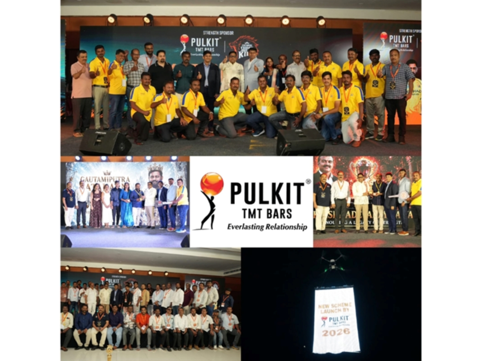 "150 Dealers Gather for a Grand Celebration as Pulkit TMT Launches its 2026-27 Dealer Scheme with a Landmark Drone Branding Experience"