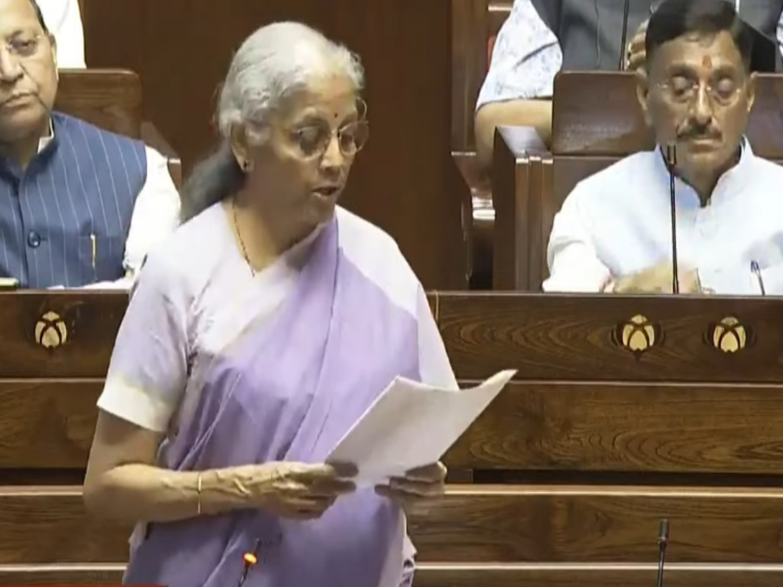 Union Finance Minister Nirmala Sitharaman (Photo/@ANI)