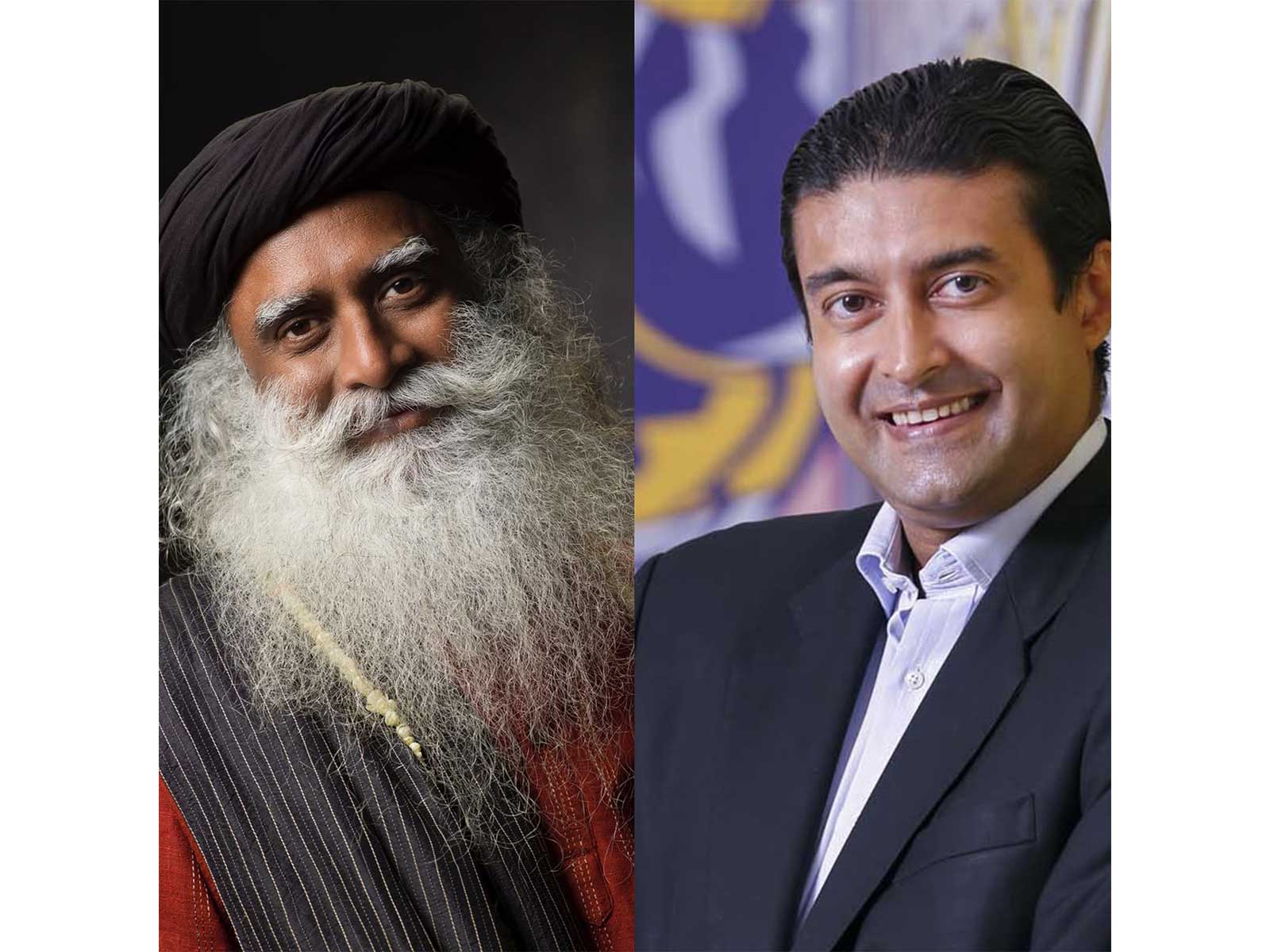 Sadhguru and Sharad Devarajan (Photo/GraphicIndia)