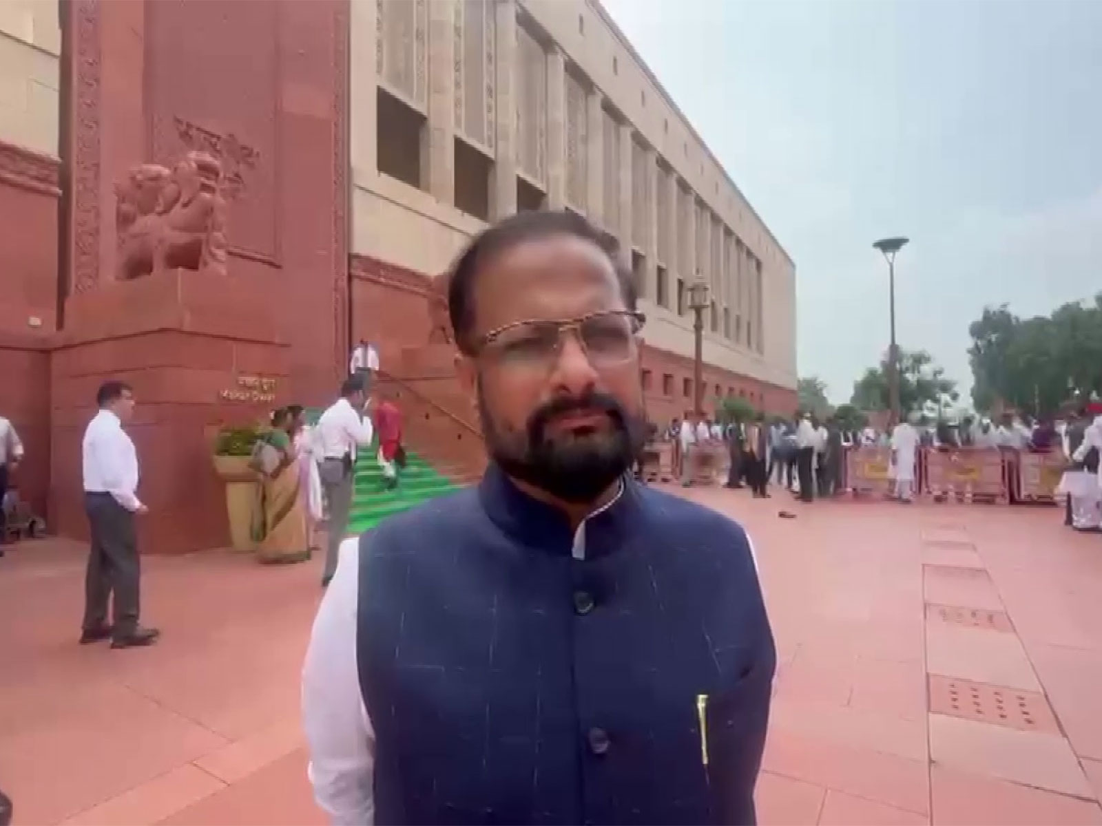 Shiv Sena MP Naresh Mhaske (Photo/ANI)