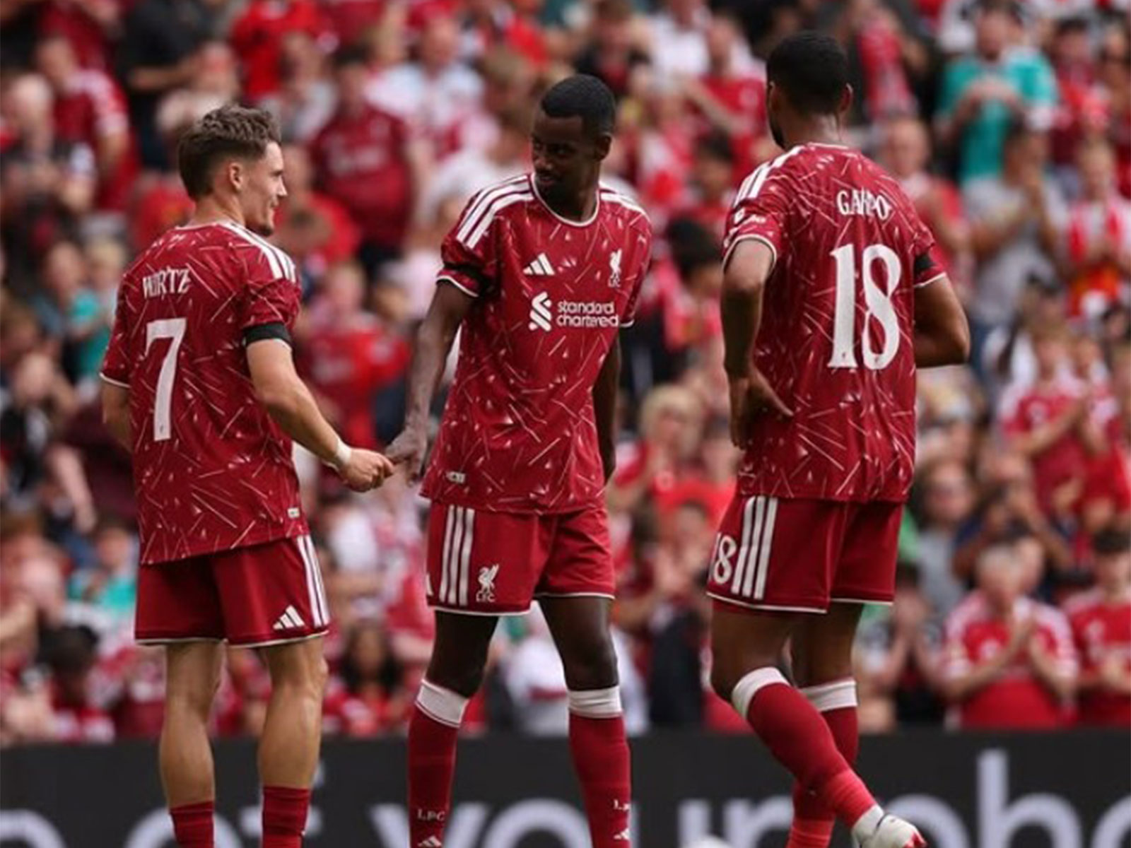 Liverpool players in action. (Photo: @liverpoolfc Instagram)