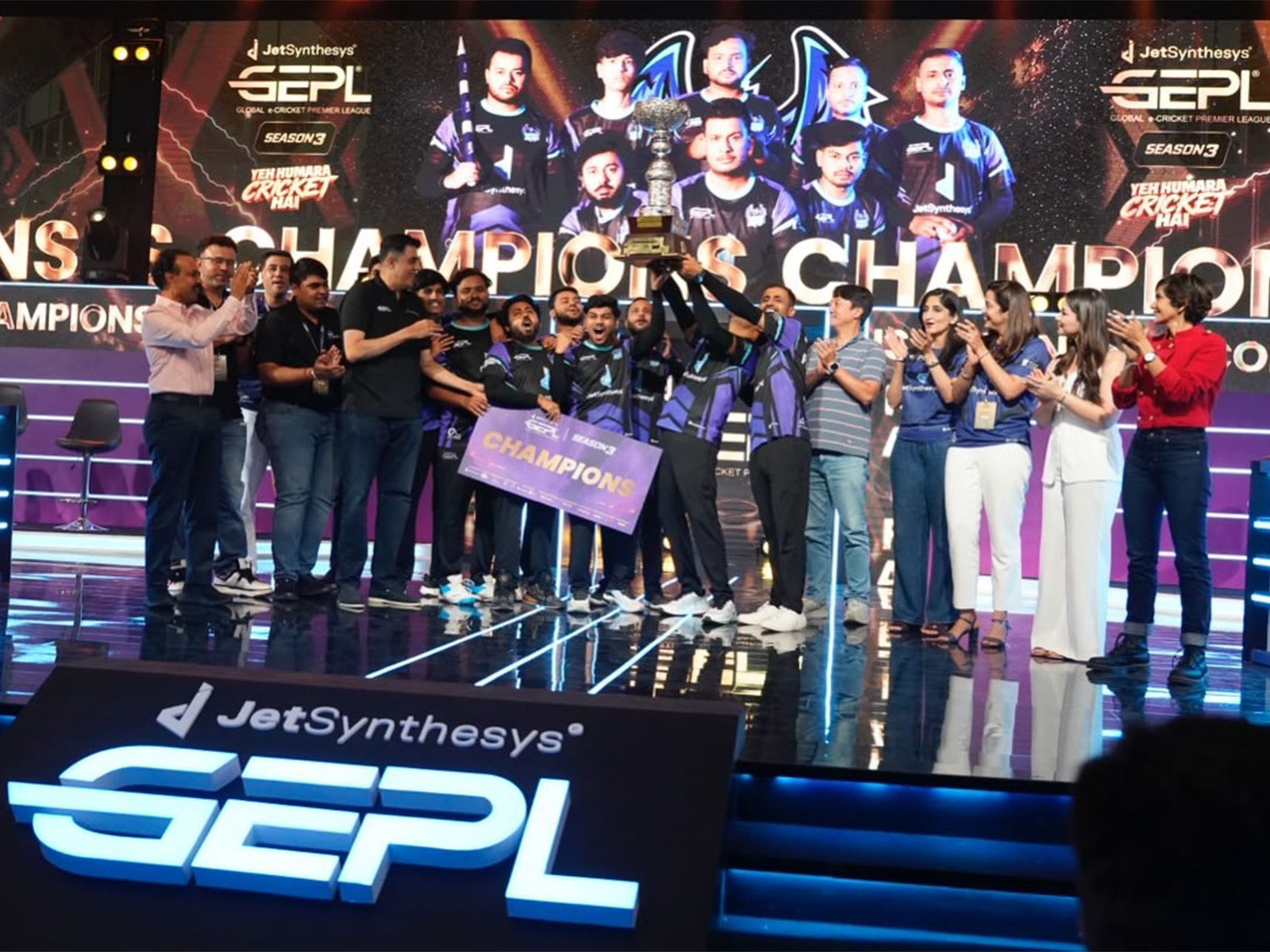 GEPL Season 3 ends in style: Defending champs Chennai Falcons beat Sara Tendulkar's Mumbai Grizzlies to retain the crown