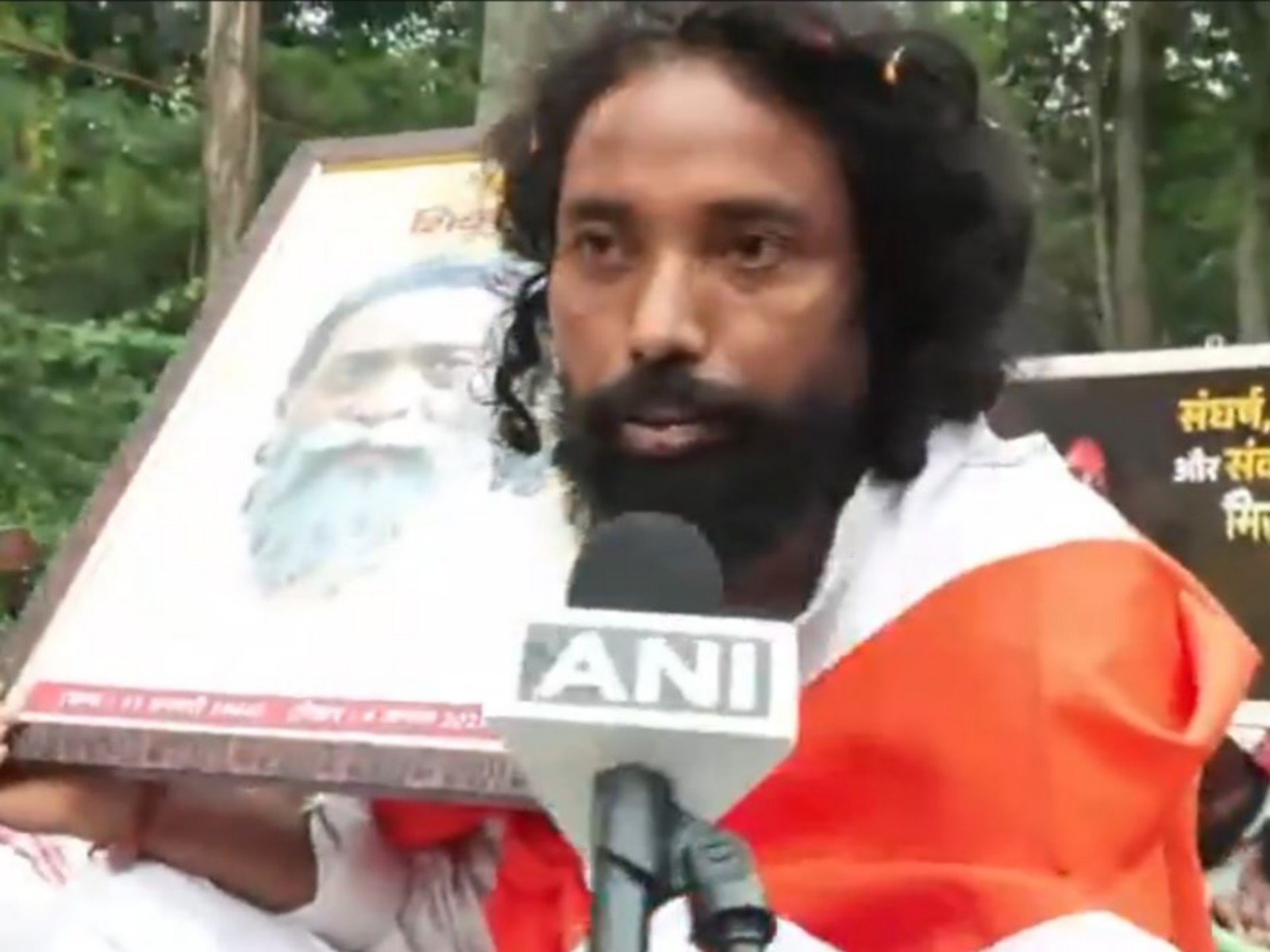 Student leader Devendra Nath Mahato (Photo/ANI)
