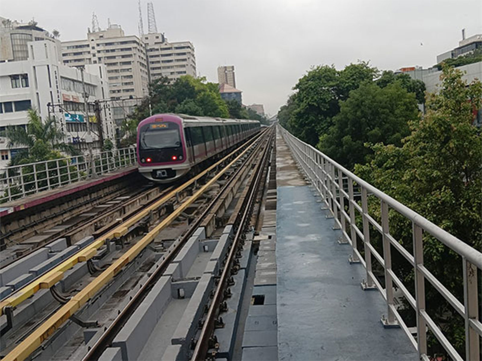 Visual of the Bengaluru Metro (Photo/BMRC)