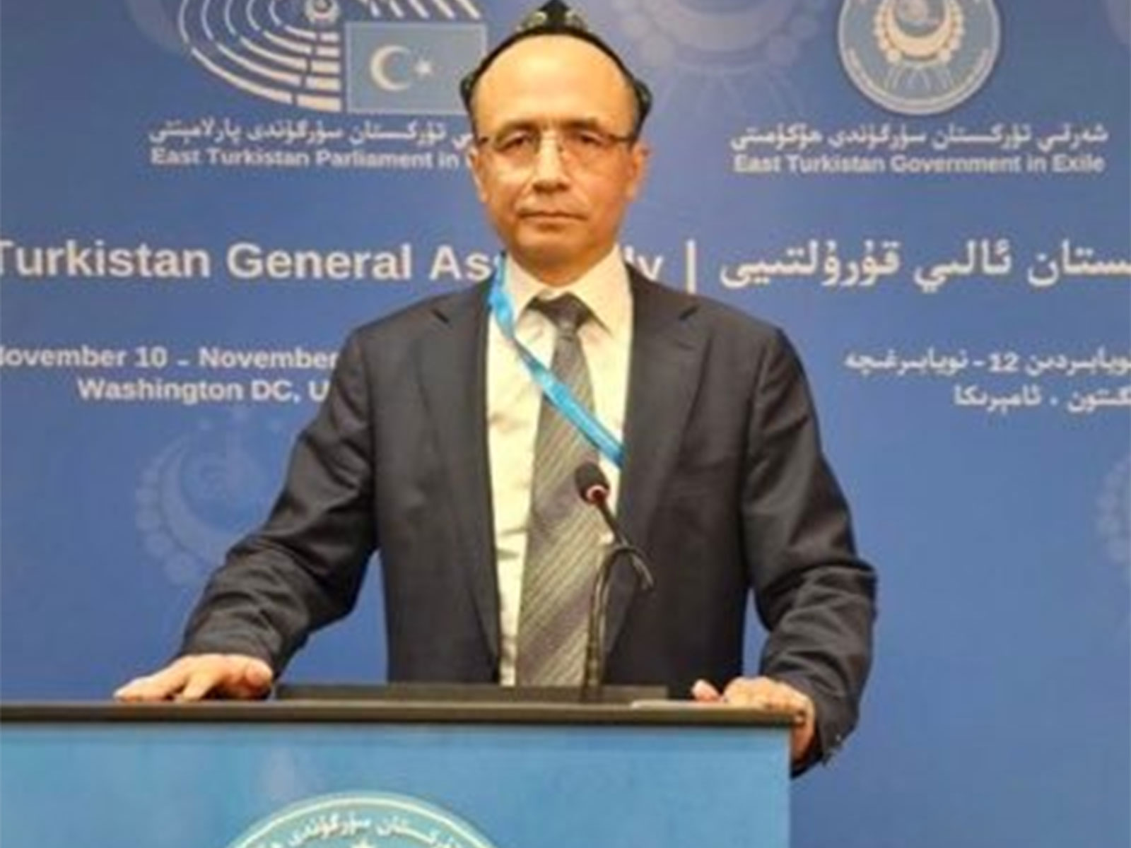 Dr Mamtimin Ali, President of the East Turkistan Government-in-Exile (ETGE) (Photo/X/@MamtiminAla)
