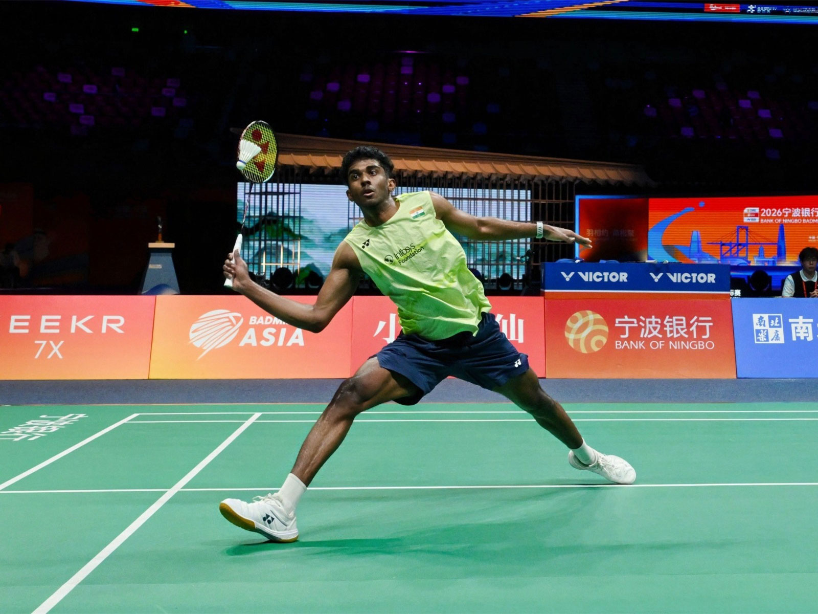 Ayush Shetty. (Photo: Badminton Asia Championships)