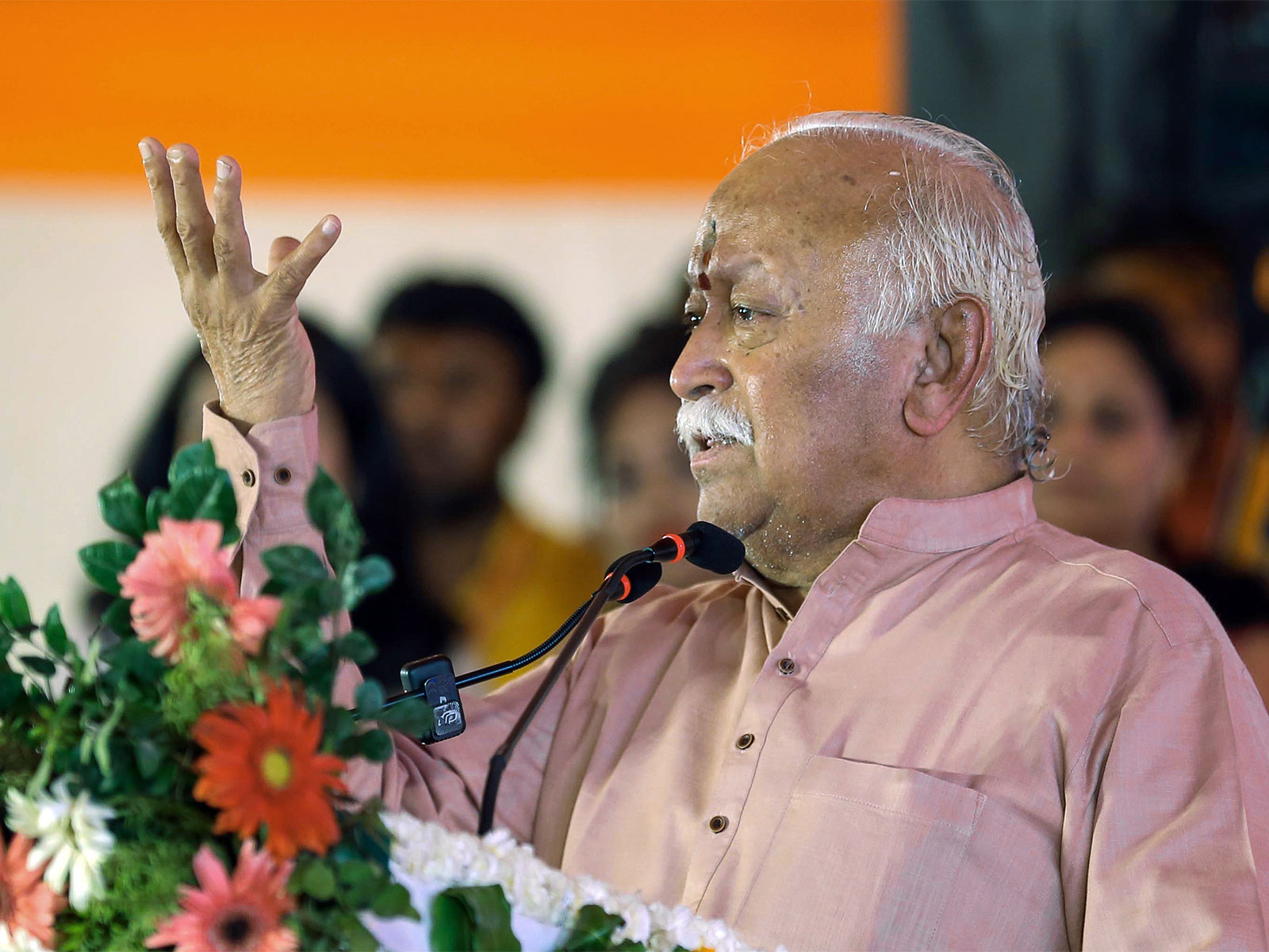 RSS Chief Mohan Bhagwat (File Photo/ANI)