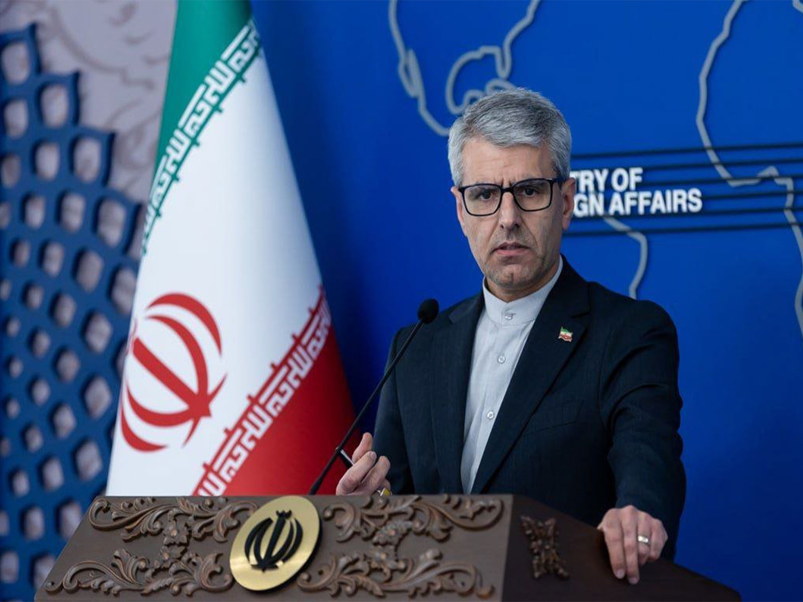 Esmail Baqaei, Spokesman for the Iran's Ministry of Foreign Affairs (File Photo/X@IRIMFA_EN)