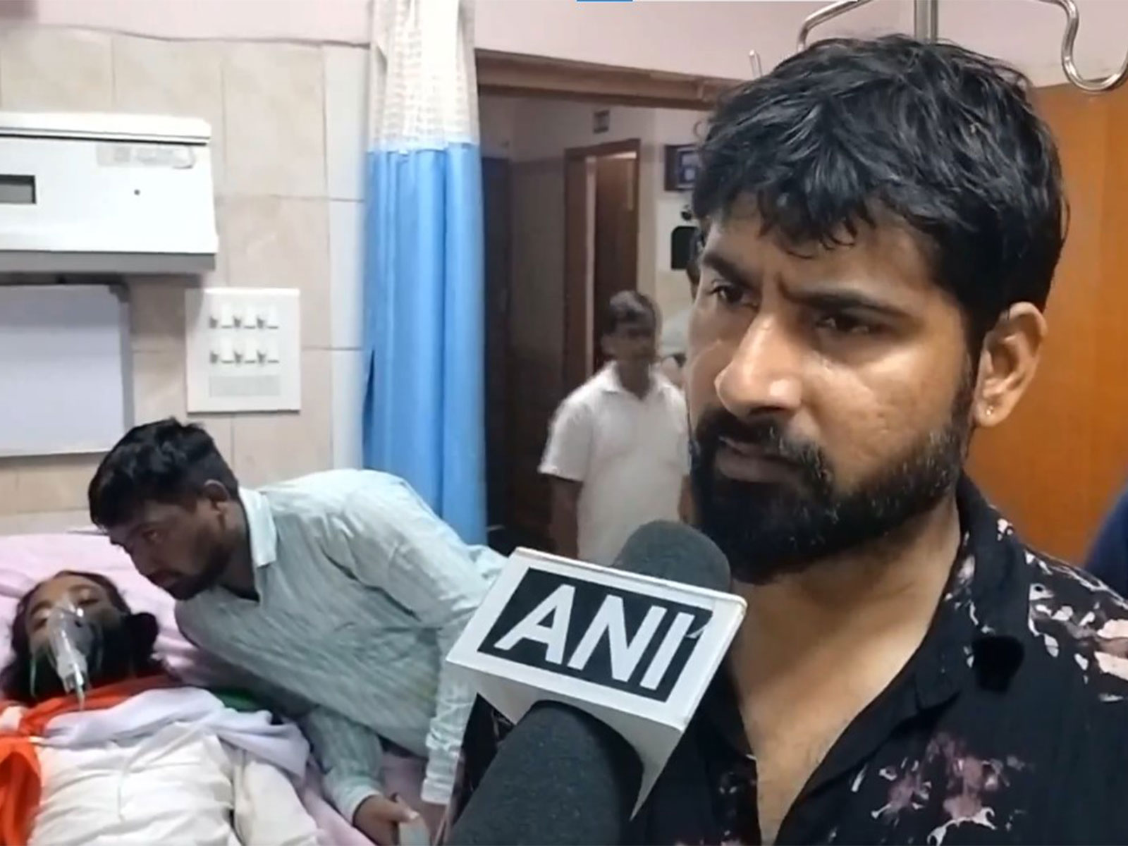 Injured protester Shivam narrates police crackdown during protest in Ranchi (Photo/ANI)