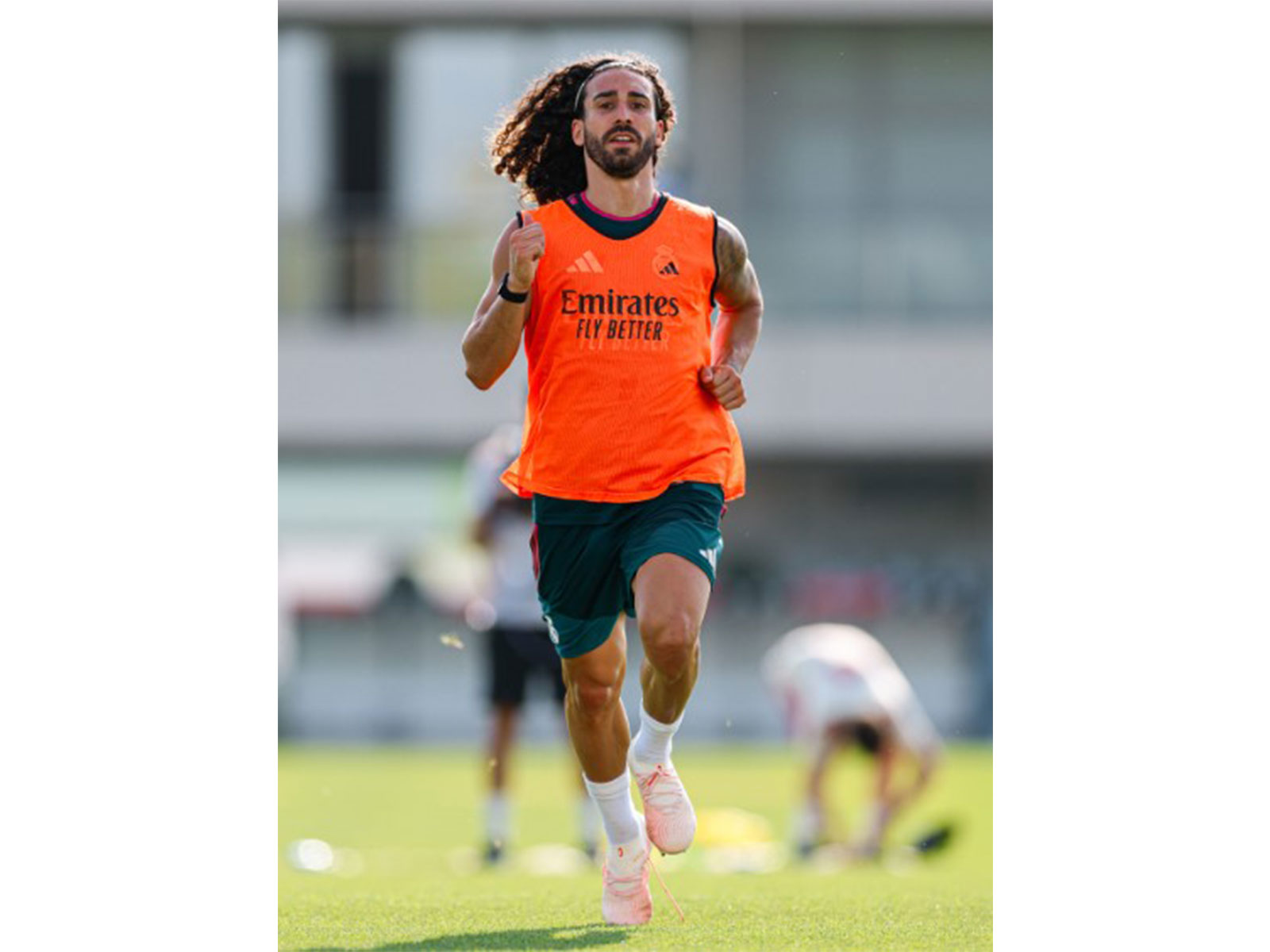 Marc Cucurella. (Photo: @realmadrid X)