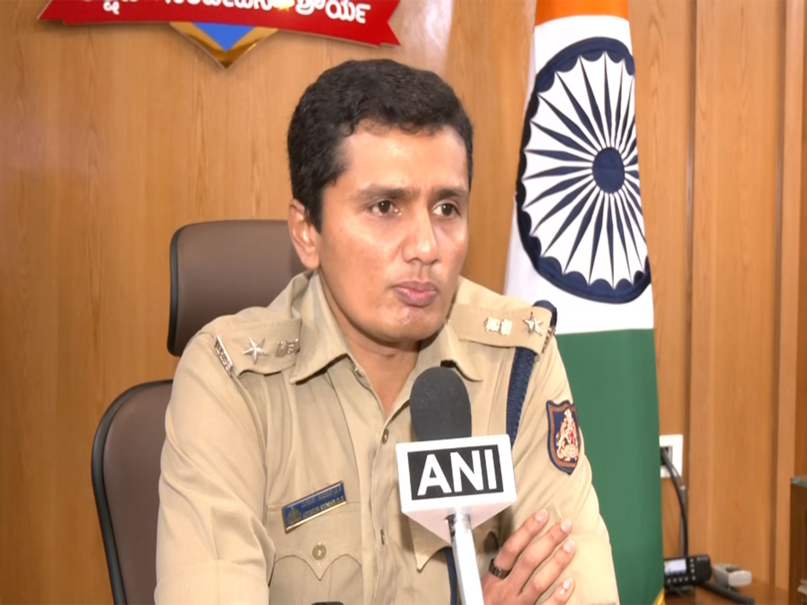 DCP (North East Bengaluru) G.K. Mithun Kumar (Photo/ANI) 