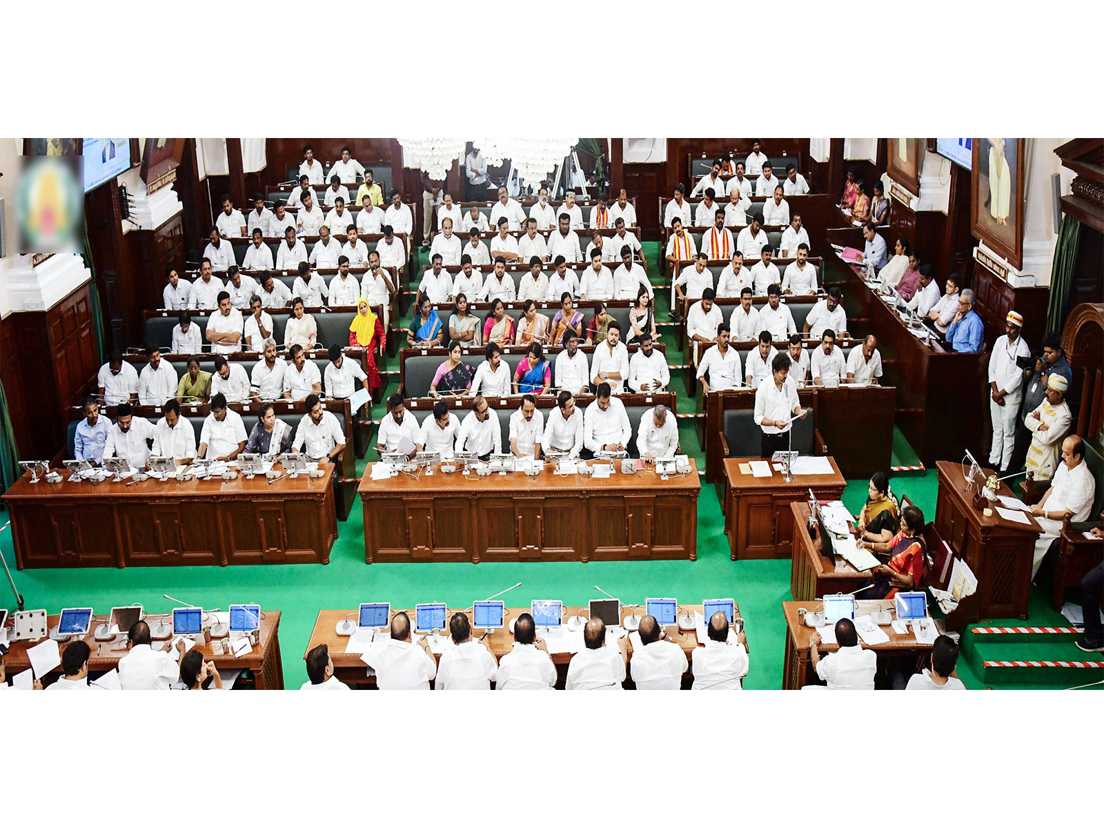 Tamil Nadu Assembly passes a resolution seeking abolition of NEET( Photo / ANI) 