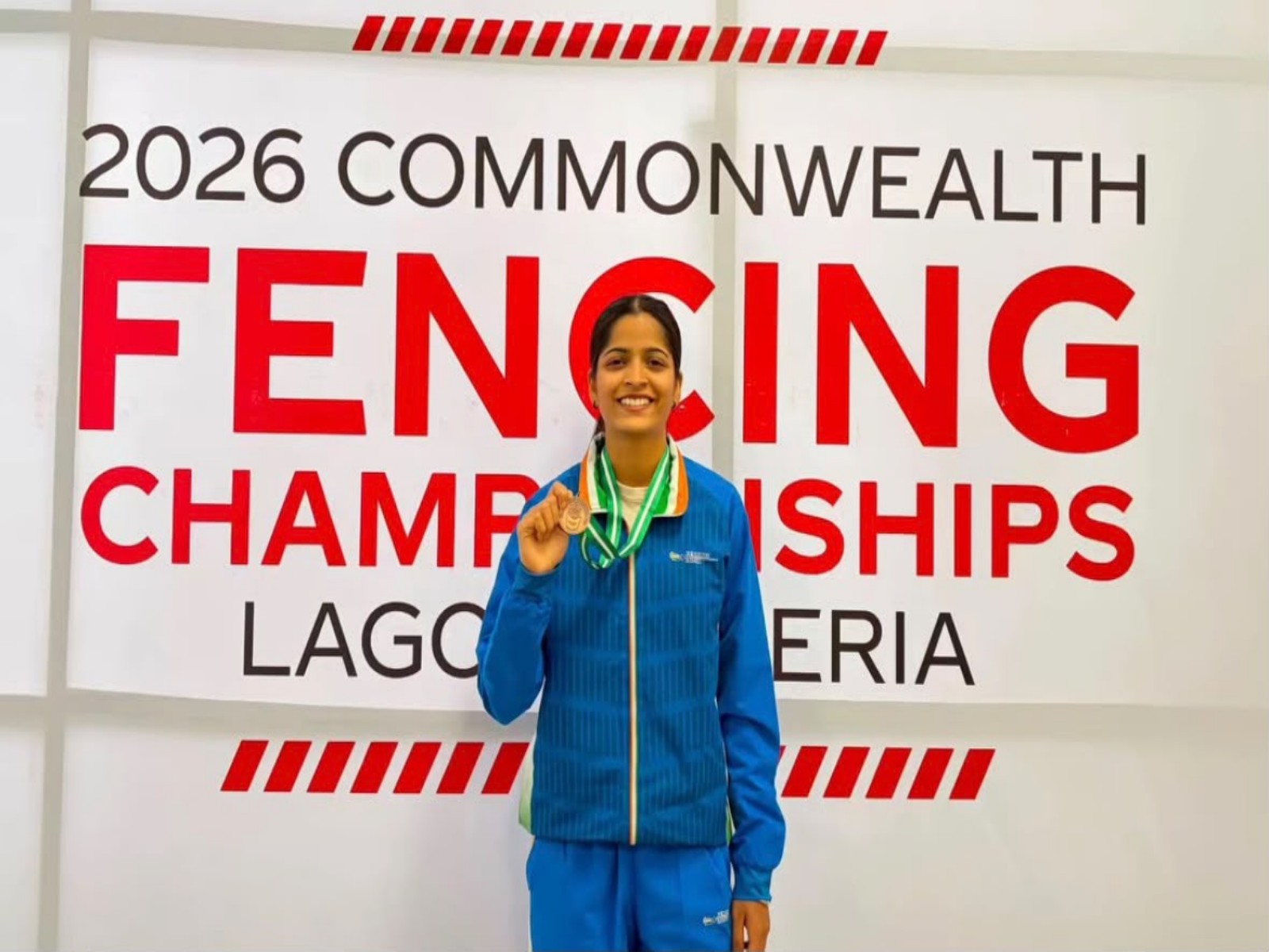 Indian fencer Shruti Joshi. (Photo: CISF)