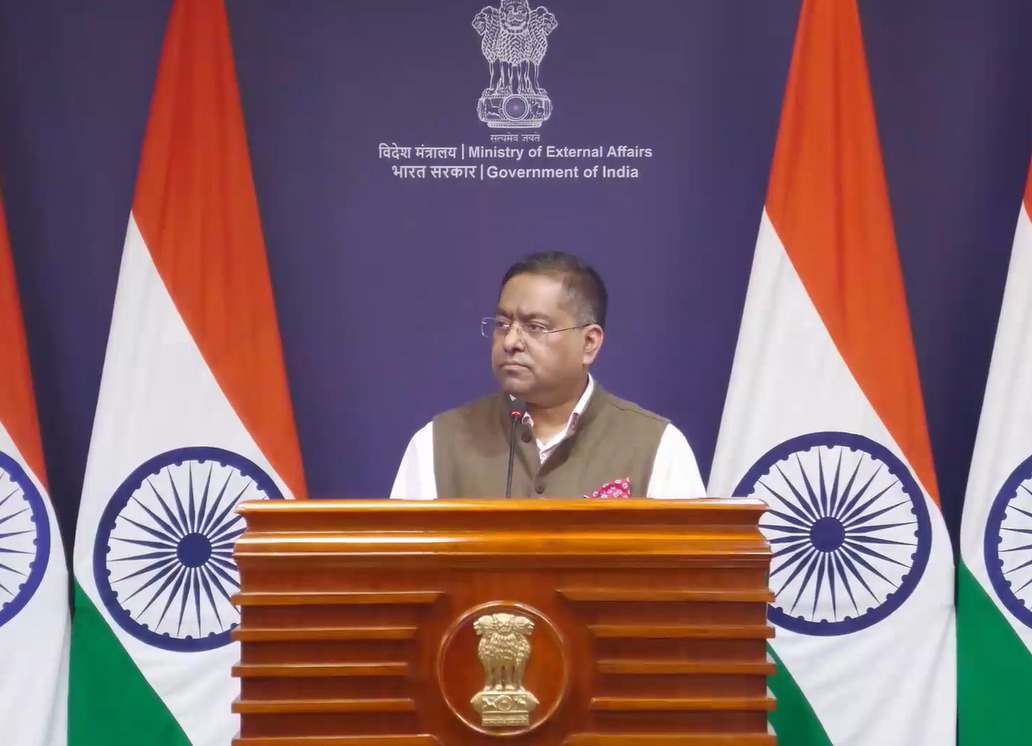 Ministry of External Affairs Spokesperson Randhir Jaiswal (Photo/Youtube@MEAIndia)
