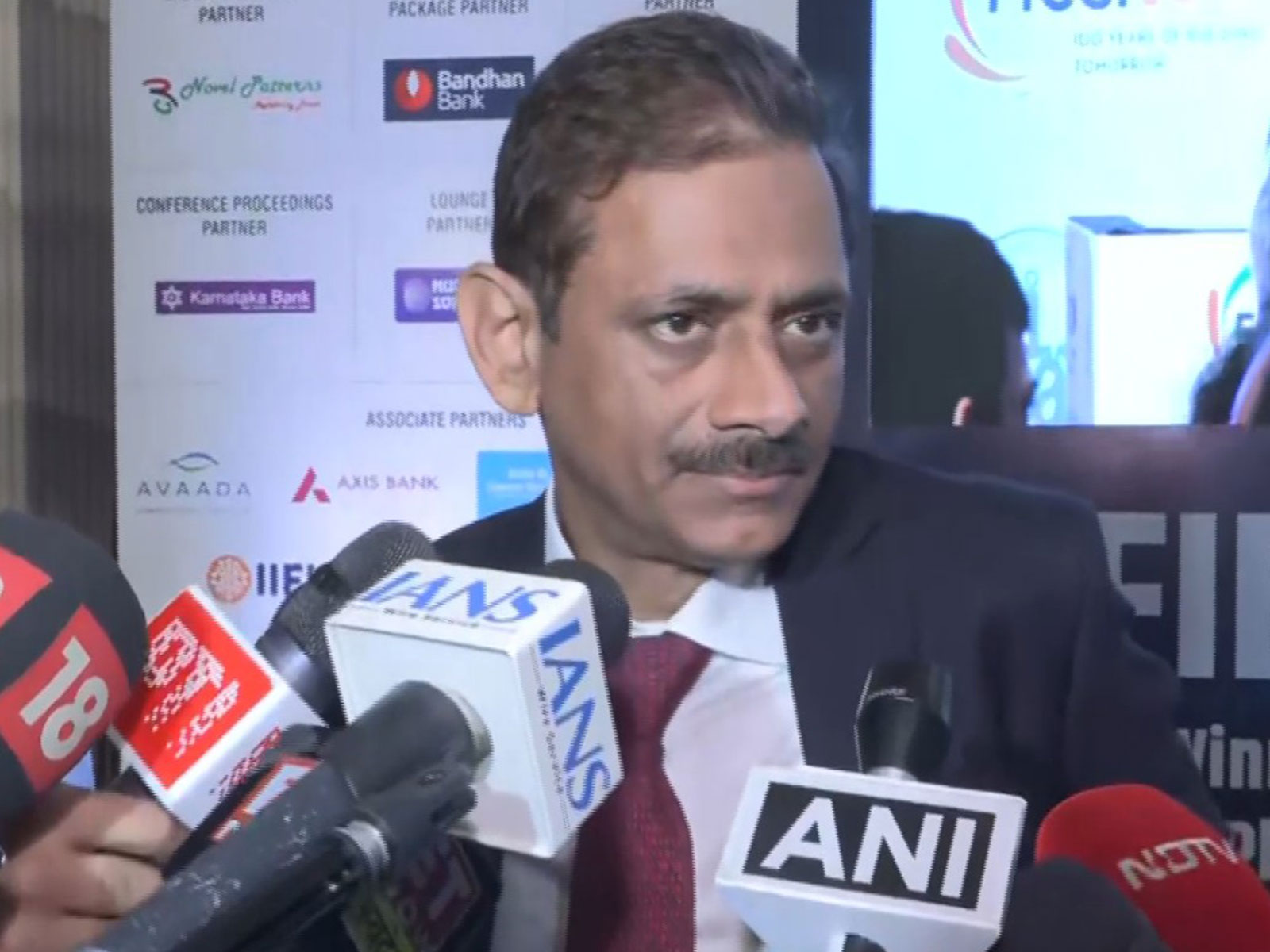V Vaidyanathan, MD and CEO of IDFC First Bank (Photo/ANI)