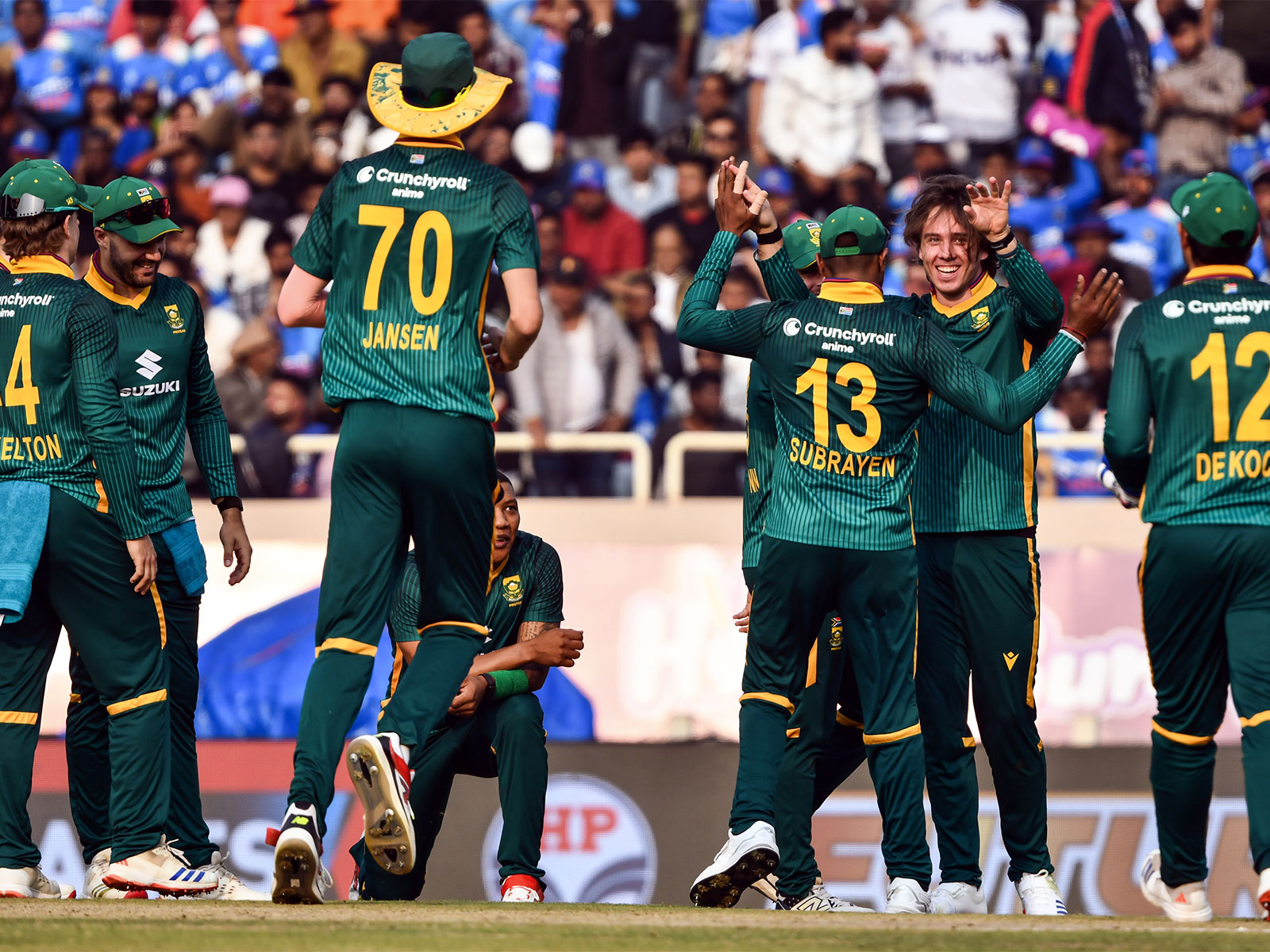 South Africa players. (Photo/ANI) 