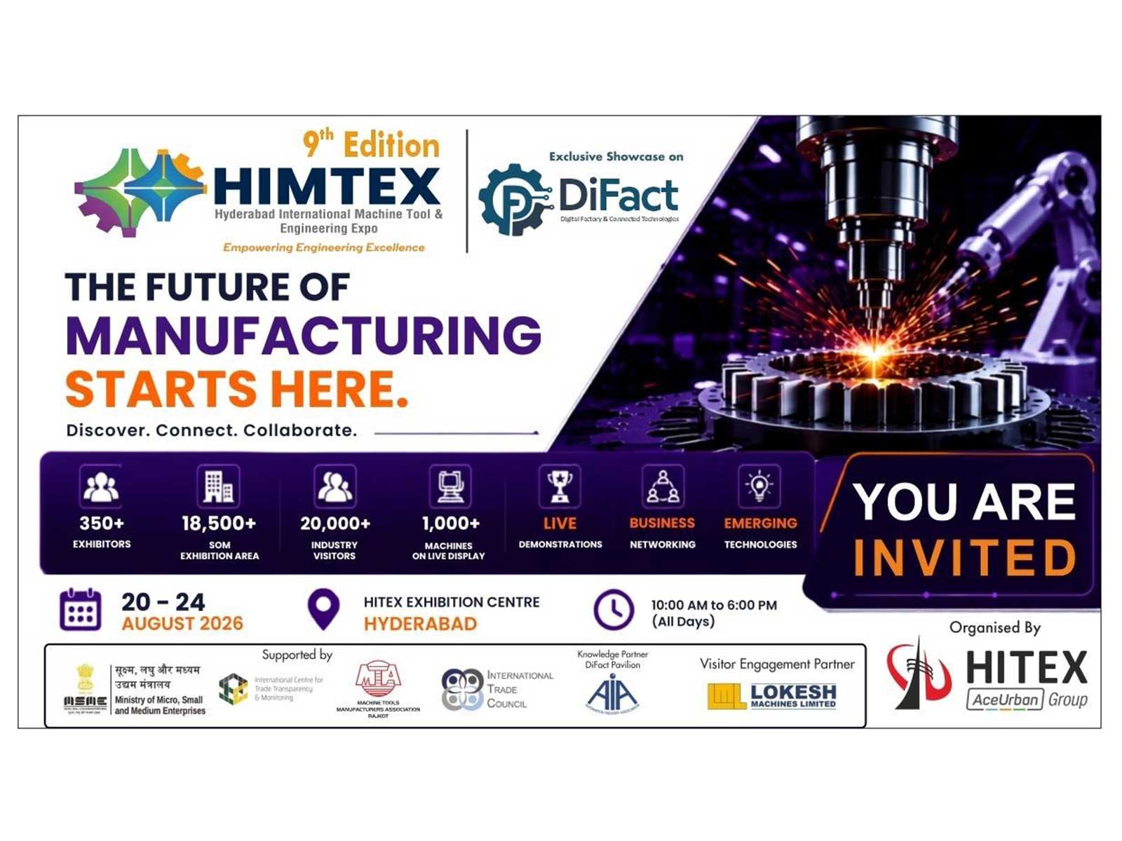 Nine Days Out, HIMTEX 2026 Exhibitor List Locks In at 350-Plus