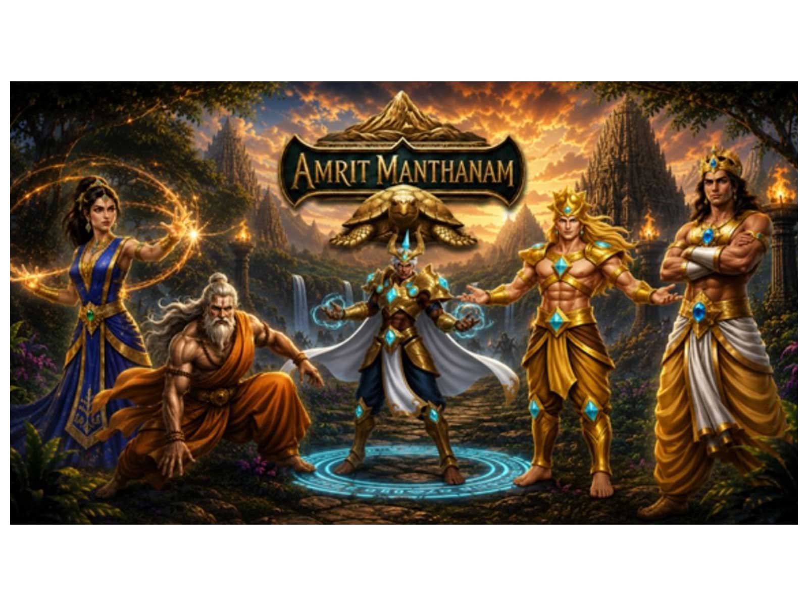 The mythology-inspired tower defense game brings together strategic hero deployment, tactical power-ups, and RPG-style progression in a fantasy experience.