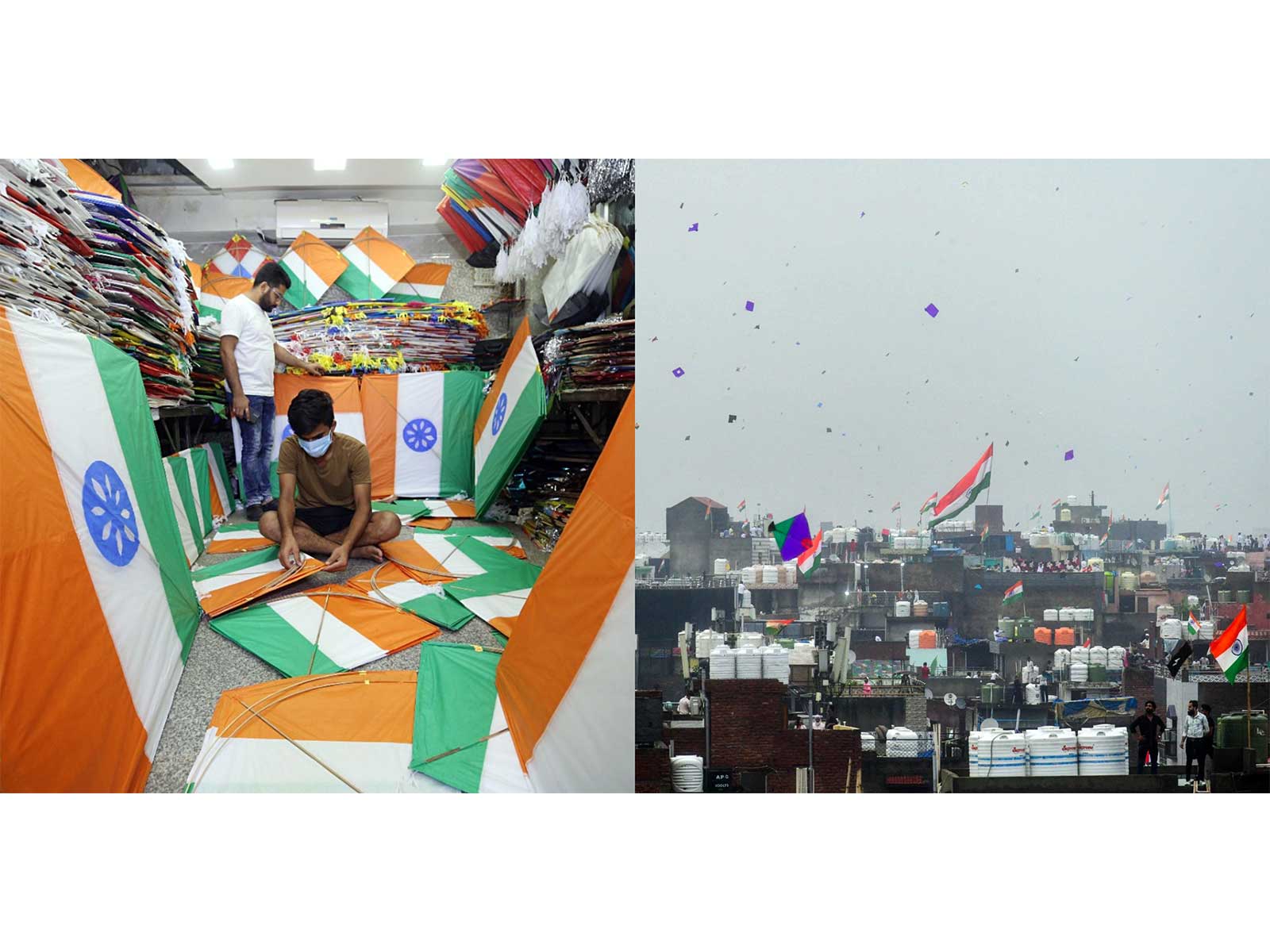Kite flying tradition during Independence Day (Photo/ANII) 