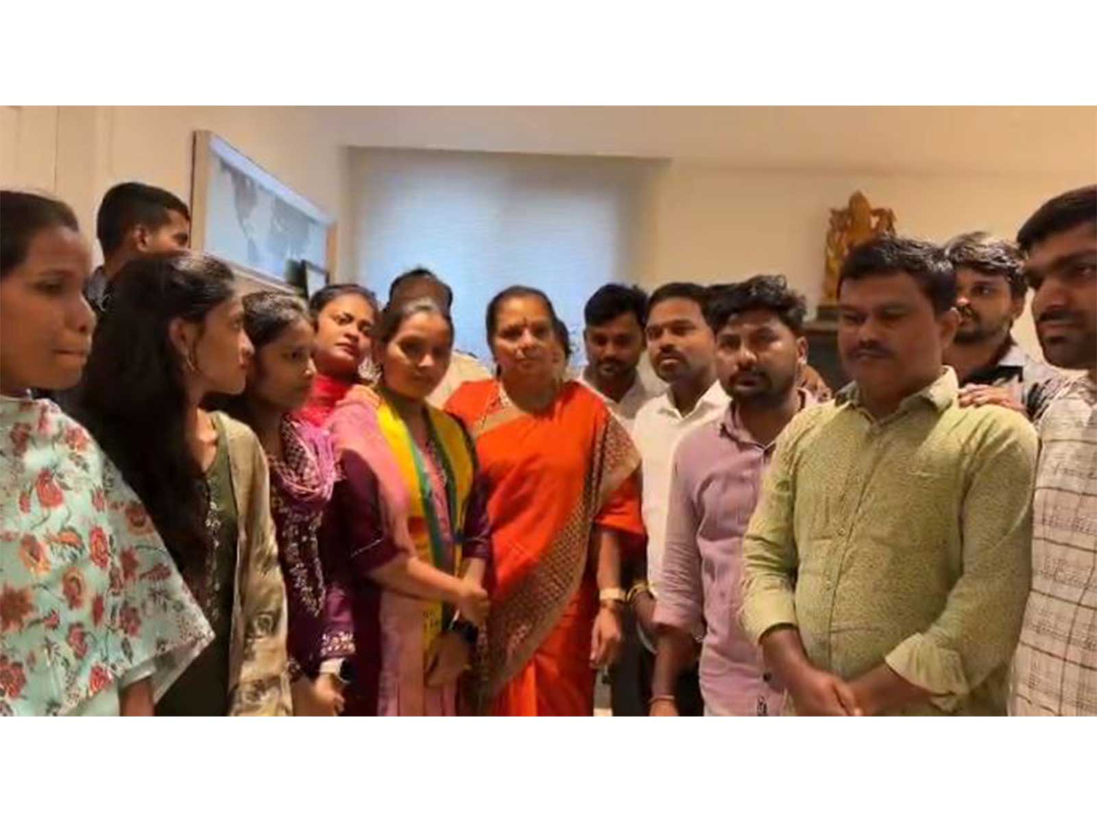 TRS chief Kalvakuntla Kavitha (Photo/ TRS PRO)