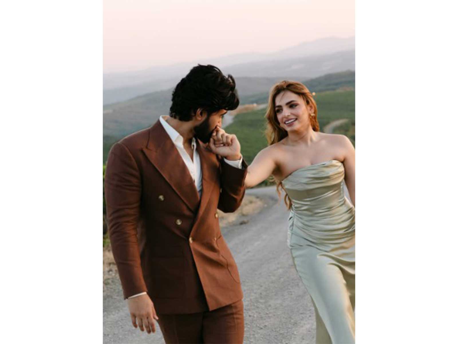 Sukriti Kakar with her beau (Image source: Sukriti's Instagram)