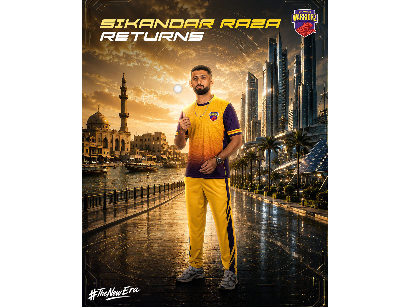 Sikandar Raza. (Photo/DP World) 