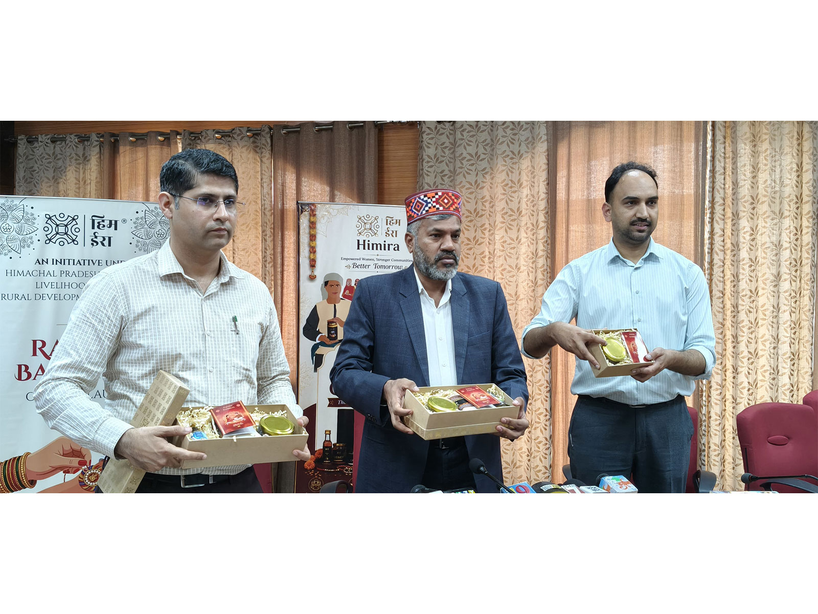 HP Rural Development Secretary C Paulrasu at the event (Photo/ANI)