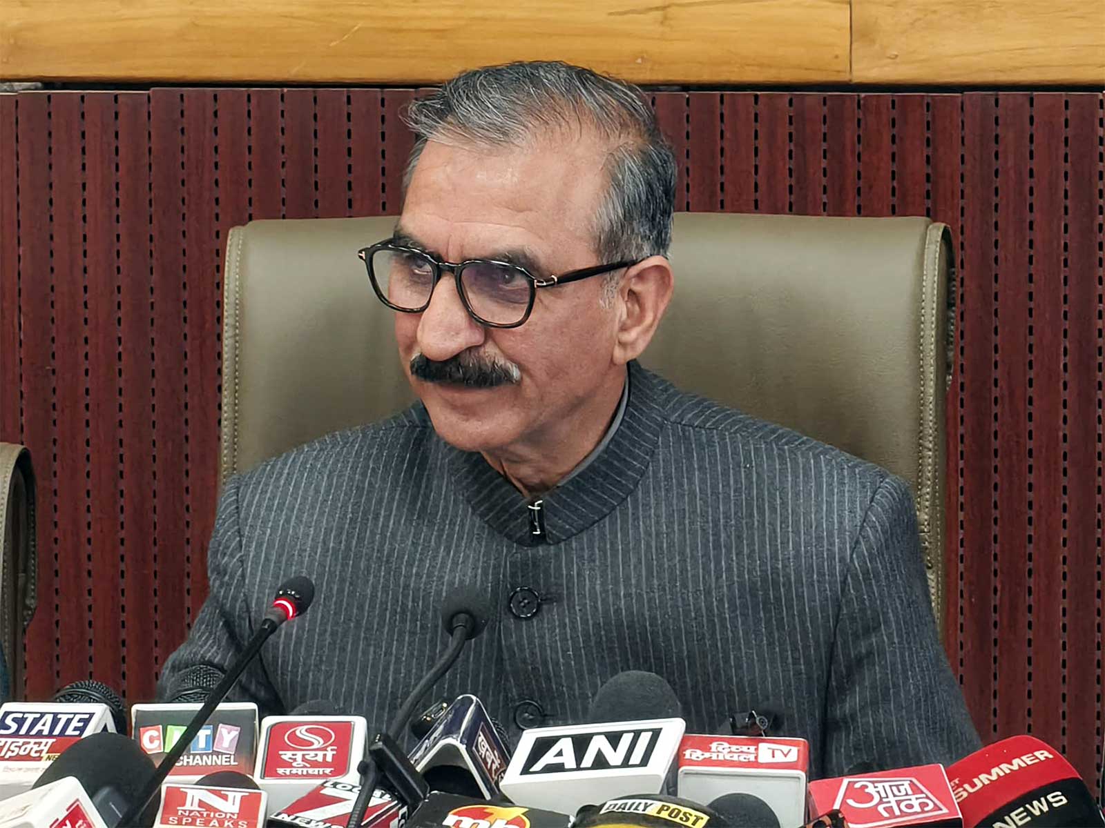 Himachal Pradesh Chief Minister Sukhvinder Singh Sukhu (File Photo/ ANI)