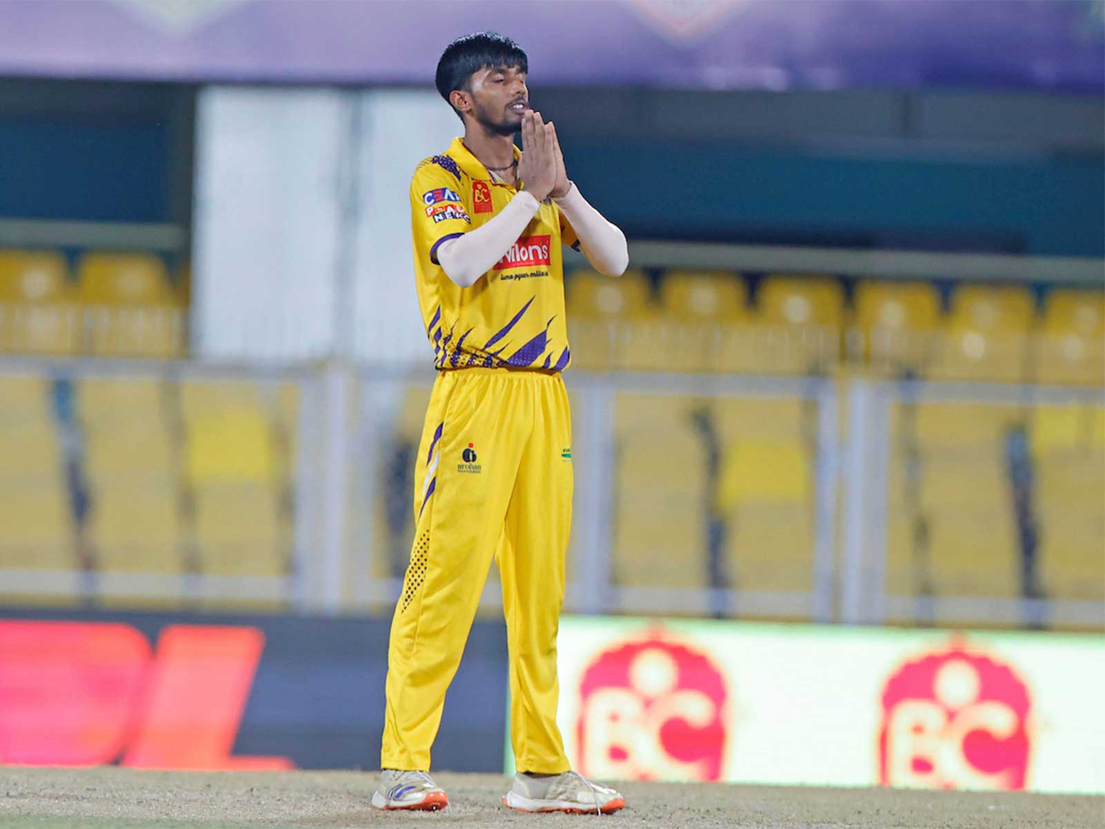 Barpeta Braves bowler Shubham Kumar Gupta (Photo: Assam Premier League)