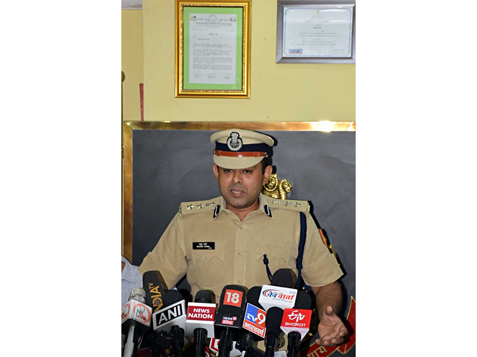 Delhi Joint Commissioner of Police, Madhur Verma (File photo/ANI)