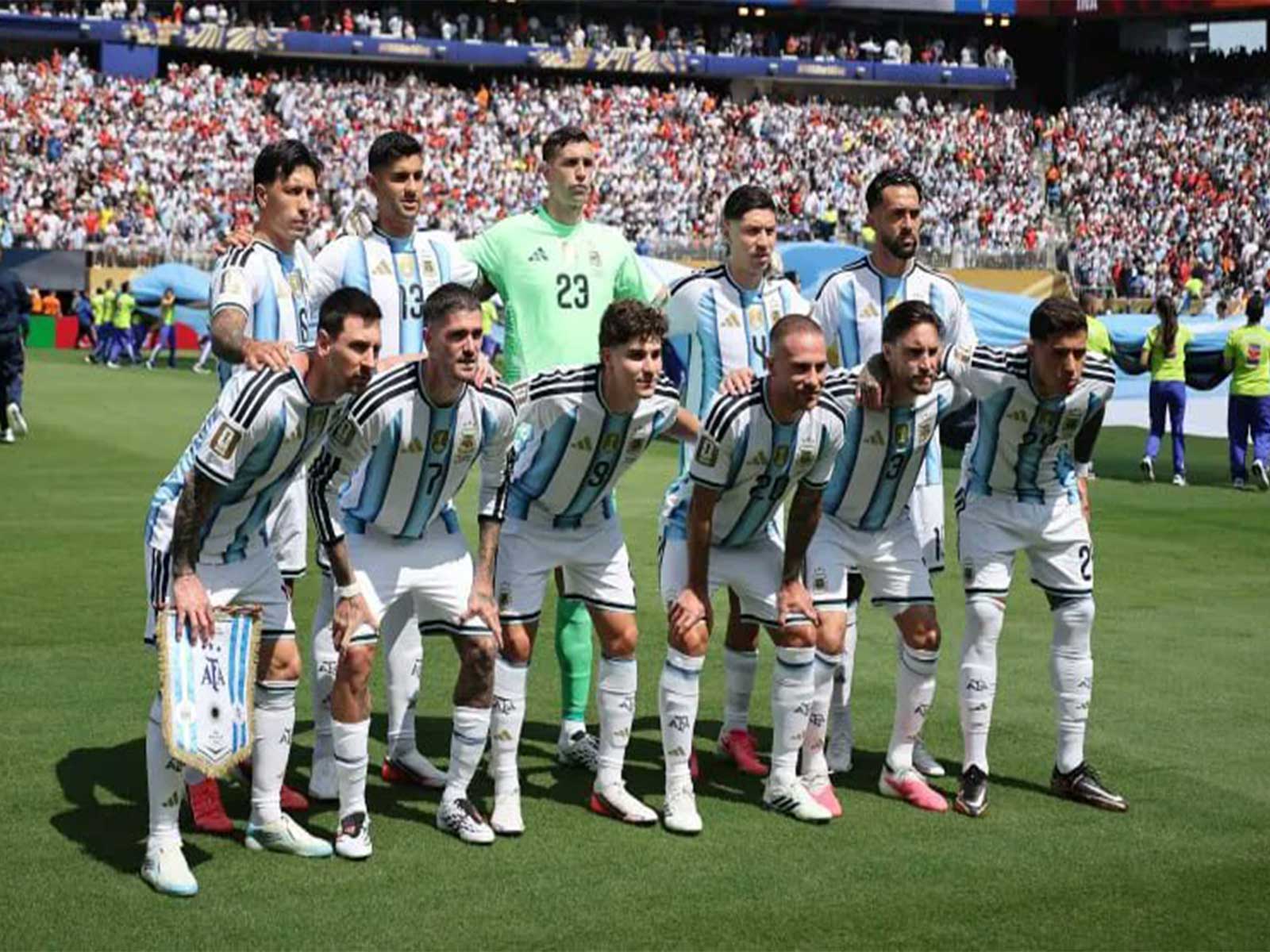 Argentina football team. (Photo: X/ @CaucinoMariano)