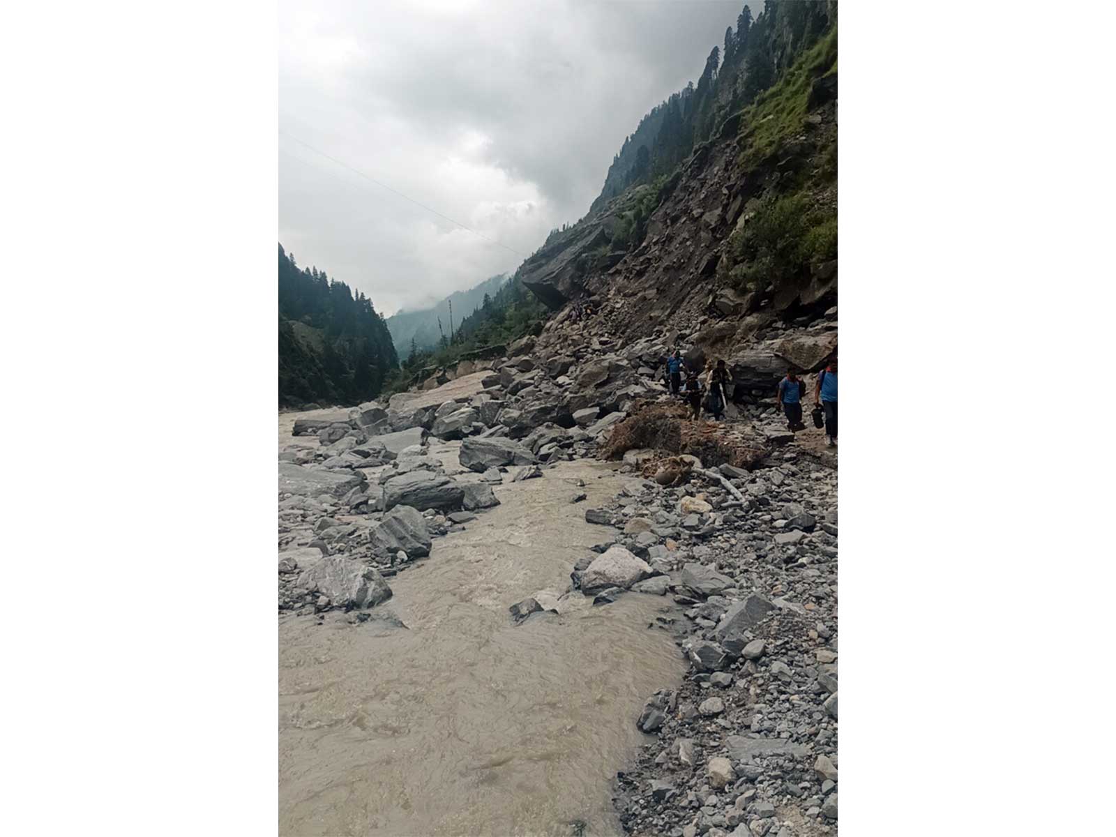 Uttarakhand is experiencing heavy rainfall for past few days (Photo/ANI)