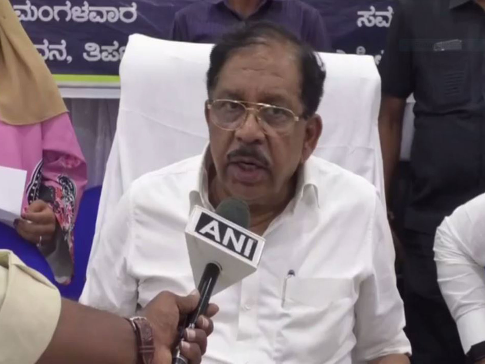 Karnataka Deputy Chief Minister Dr G Parameshwara (Photo/ANI)