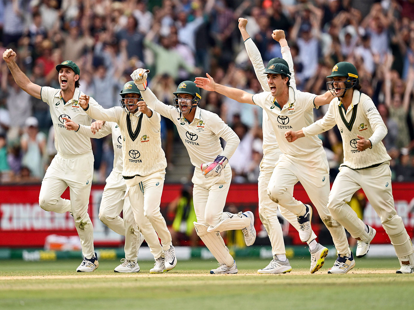 Australia players celebrating (File Photo: ANI)