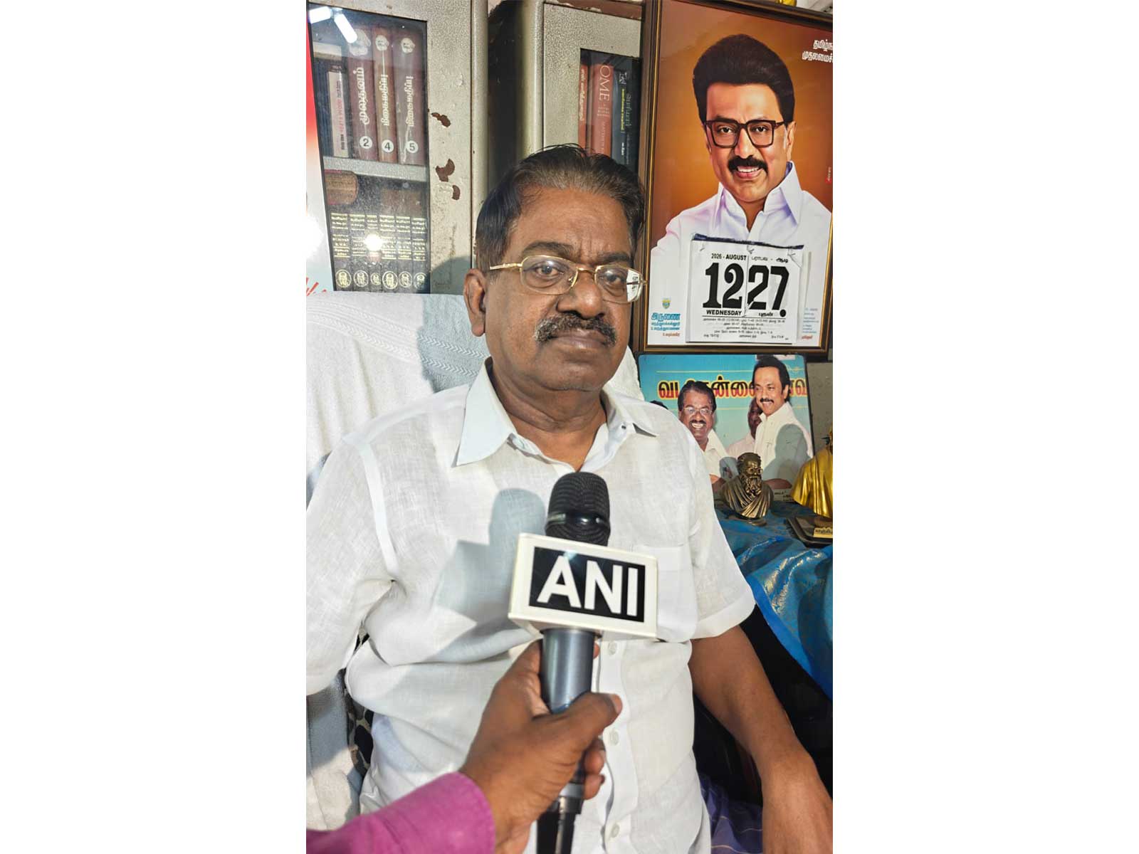 DMK spokesperson TKS Elangovan (Photo: ANI)