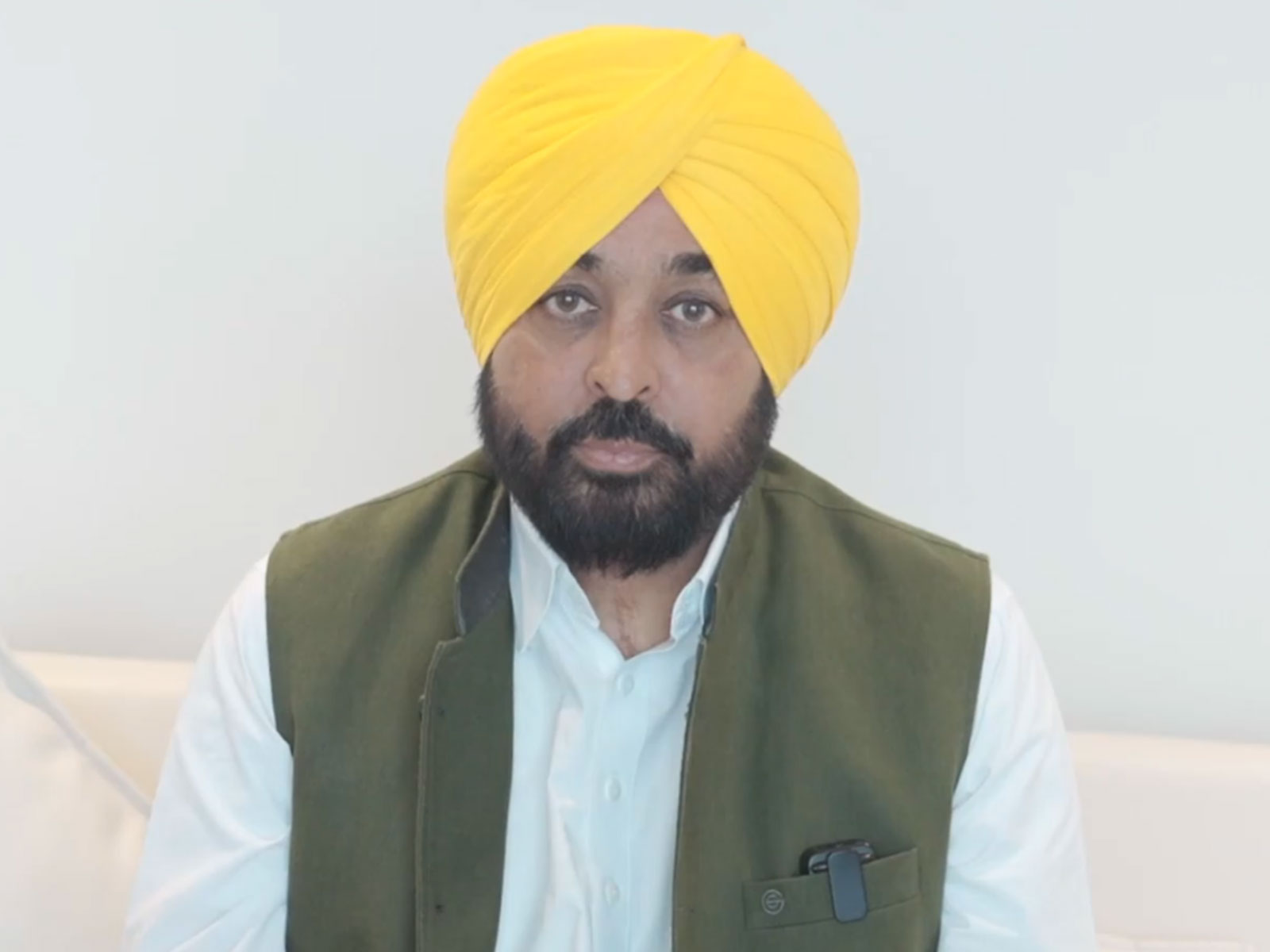 Punjab Chief Minister Bhagwant Mann (File Photo: ANI)