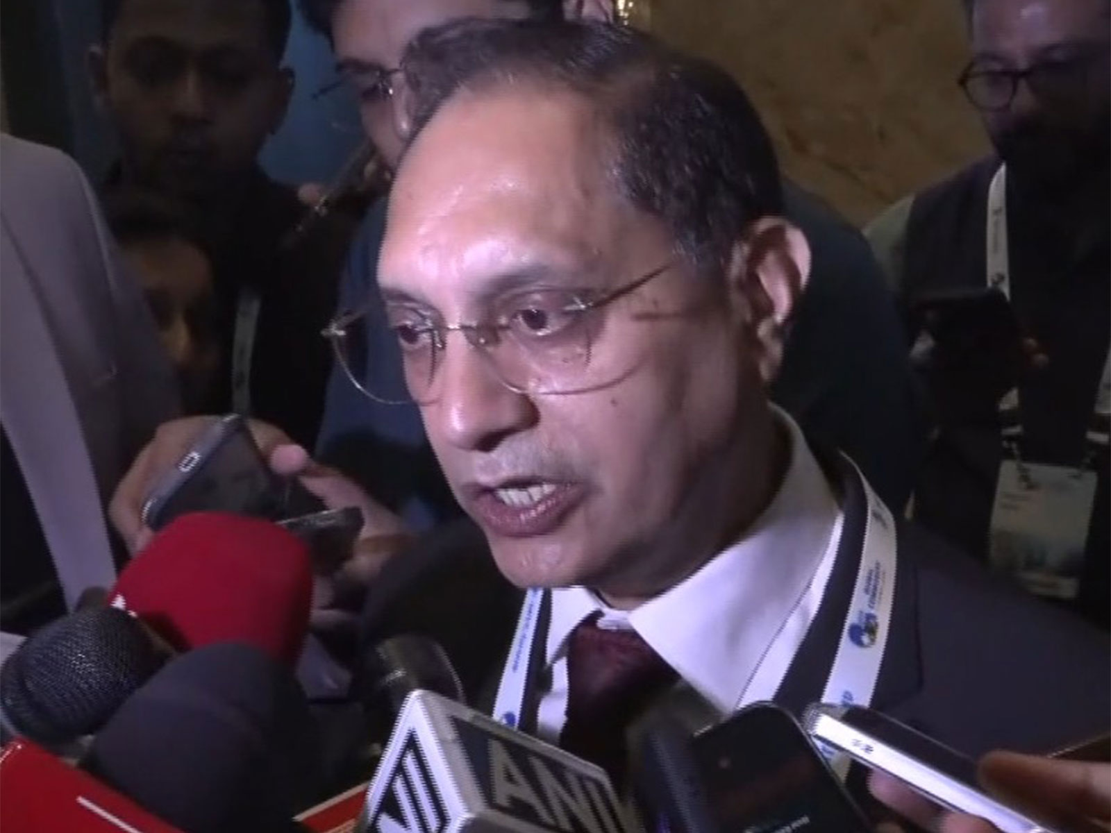 Securities and Exchange Board of India Chairman Tuhin Kanta Pandey (Photo/ANI)