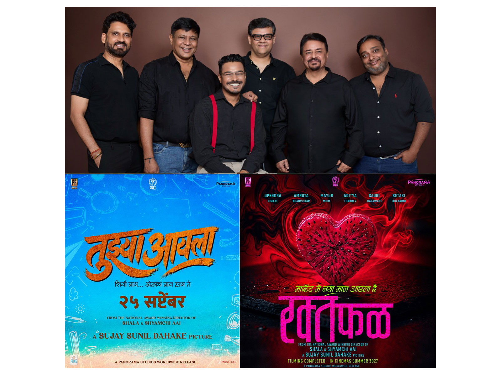 Panorama Studios Expands Marathi Film Slate with National award winner Sujay S. Dahake's 'Tujhya Aaila' and 'Raktaphal'
