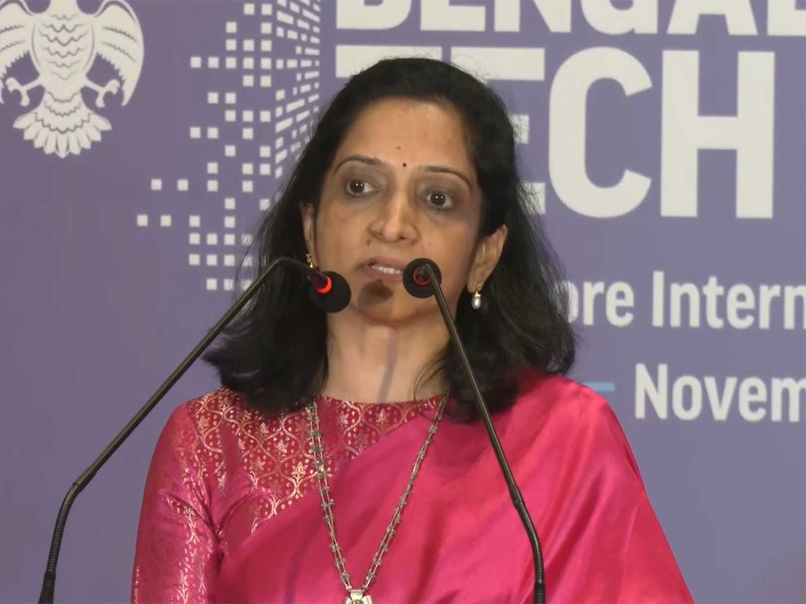 N Manjula, Secretary, Department of Electronics, IT and BT, Government of Karnataka (Photo/ANI)