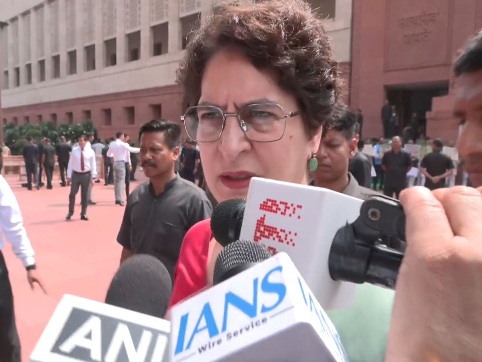 Congress MP Priyanka Gandhi Vadra (Photo/ANI)
