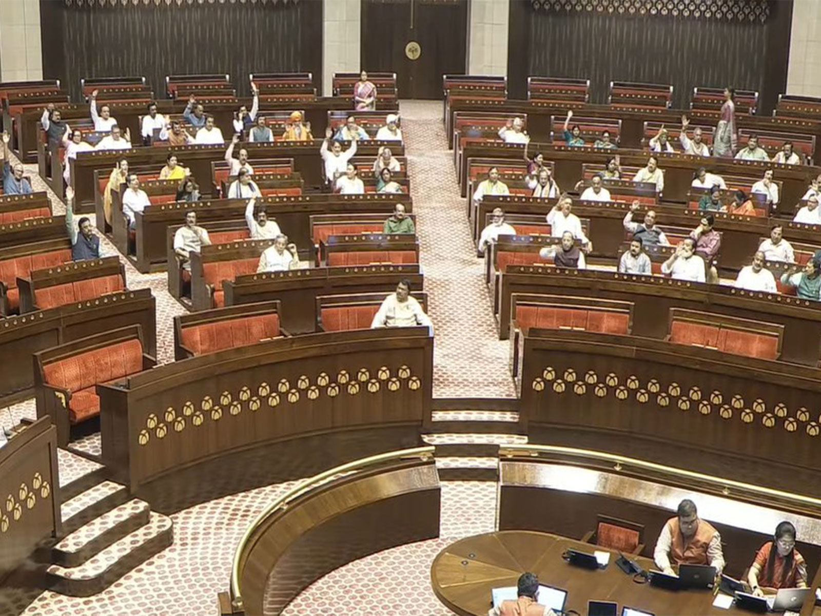 Rajya Sabha passes Kerala (Alteration of Name) Bill (Photo/@sansad_tv)