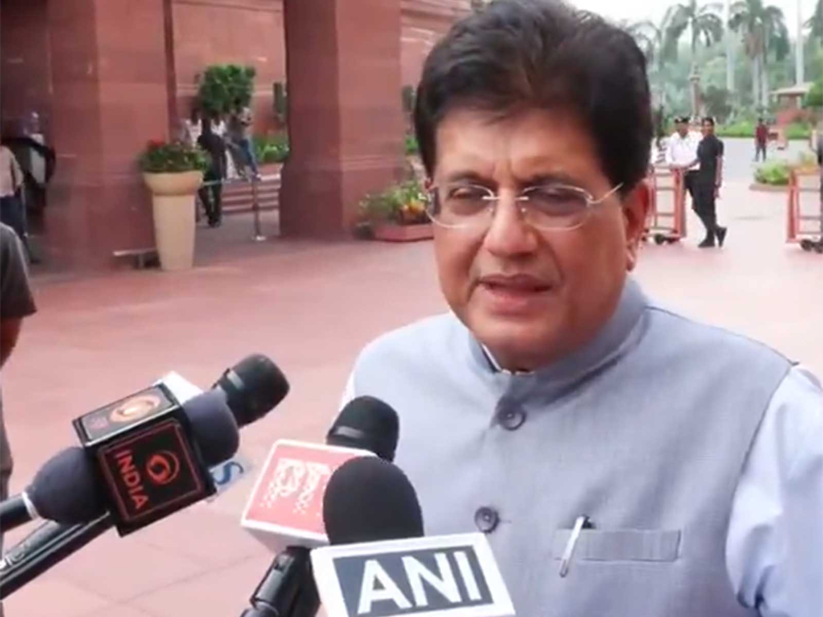  Union Minister Piyush Goyal (Photo/ANI)