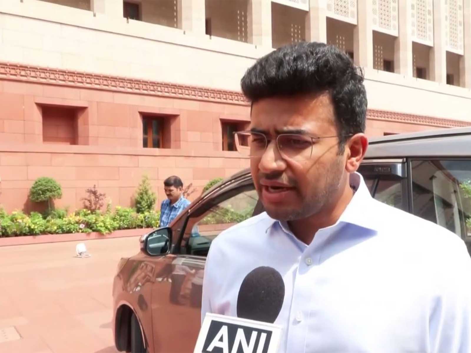 BJP MP Tejasvi Surya (Photo/ANI)