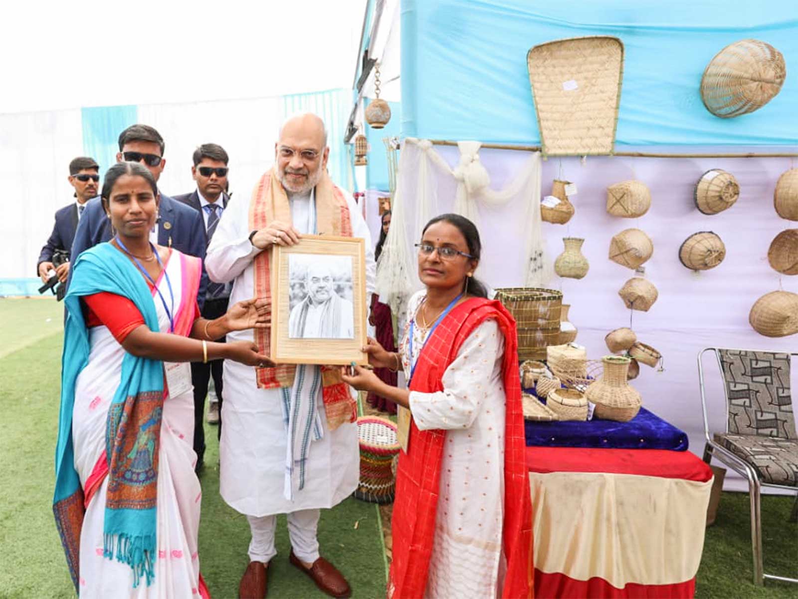 Union Home Minister Amit Shah during the launching ceremony of Vibrant Villages Programme-II (Photo/ANI)