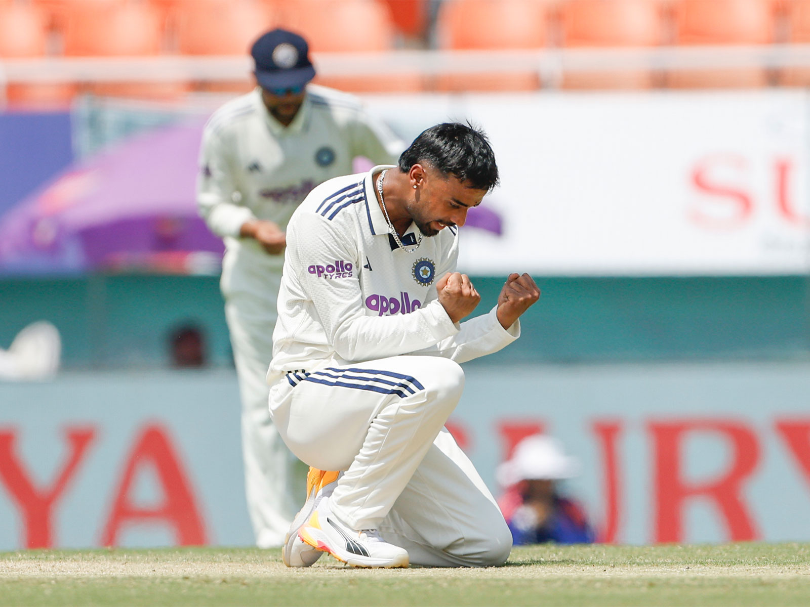Manav Suthar. (Photo: X/@BCCI)